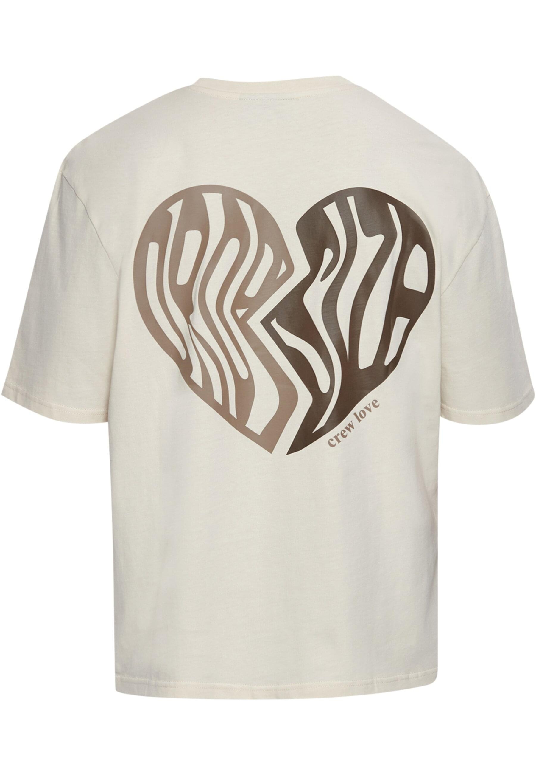Dropsize T-Shirt "Dropsize Herren Heavy Crew Heart T-Shirt", (1 tlg.) günstig online kaufen