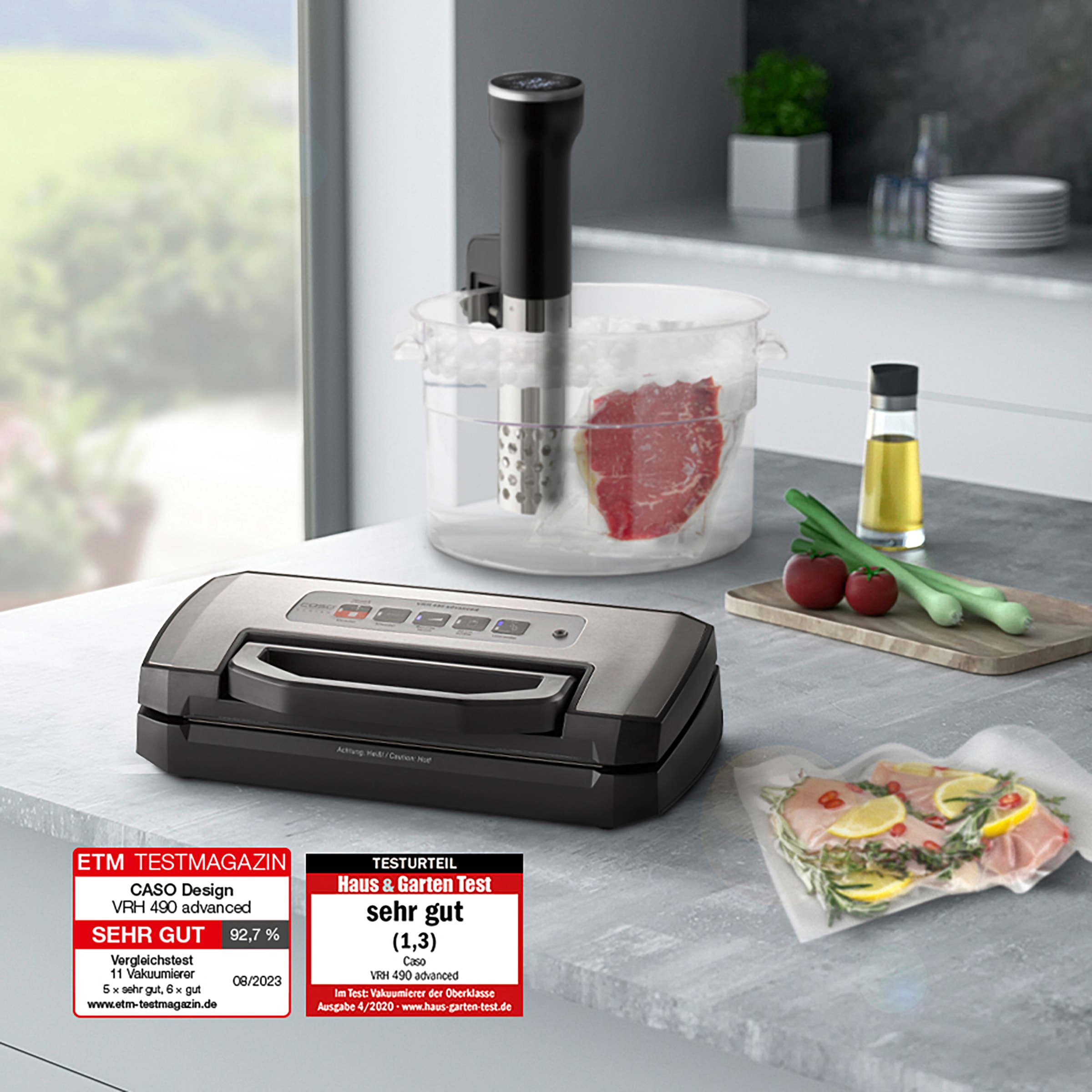 Caso Vakuumierer »1525 VRH490 advanced« 110 W