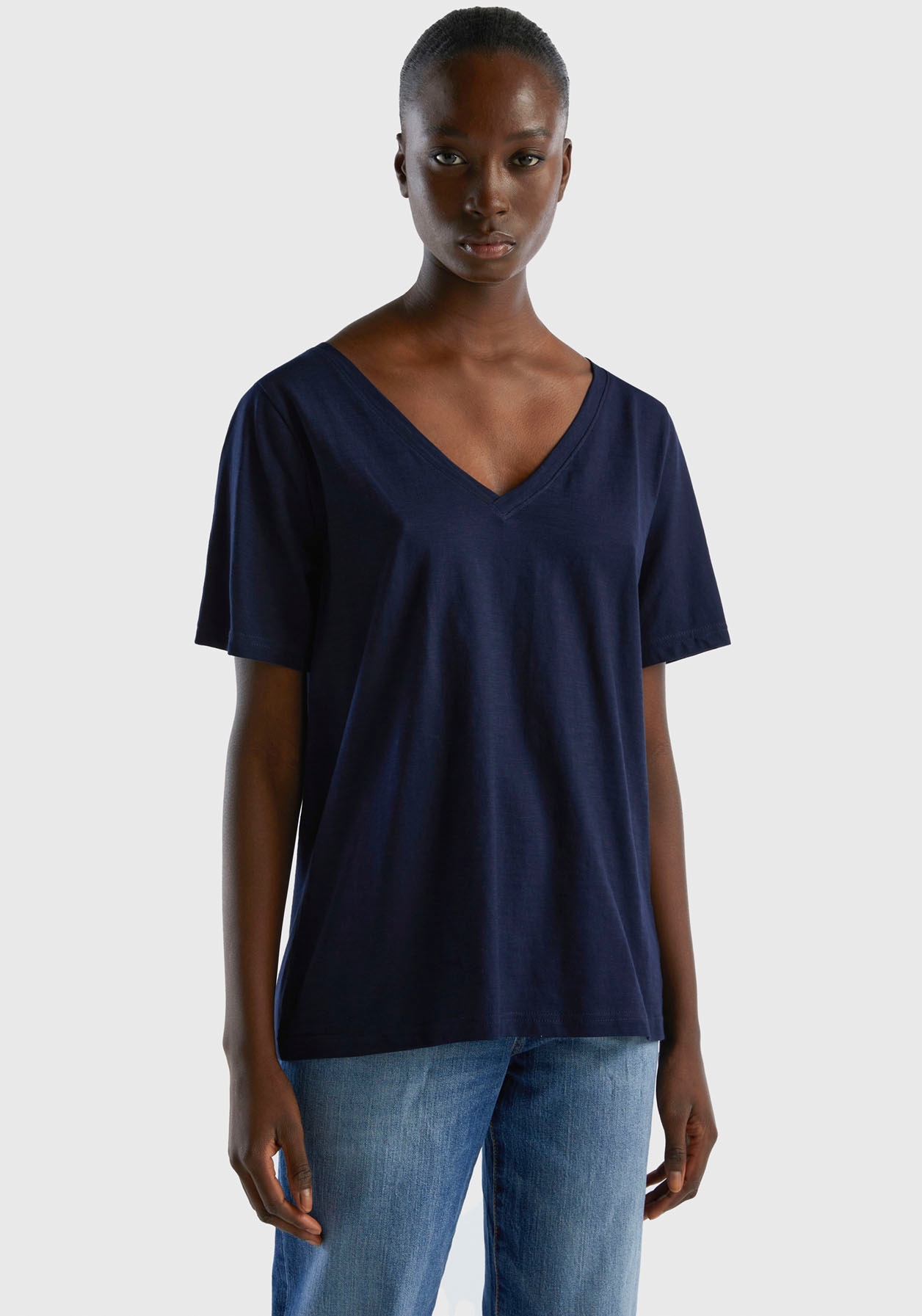 United Colors of BAUR T-Shirt, für aus Benetton | Flammgarnjersey bestellen
