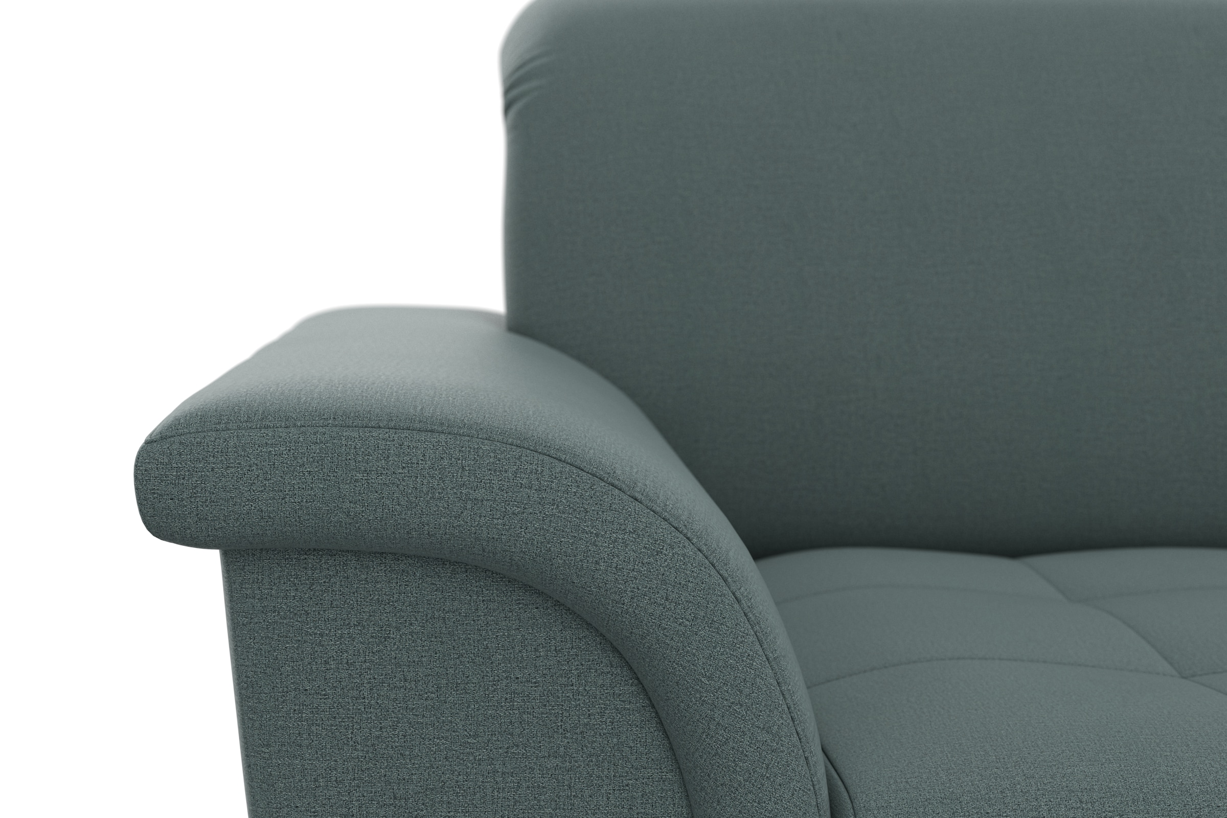 DOMO collection Ecksofa Franzi, wahlweise mit Bettfunktion, Bettkasten und Kopfteilverstellung