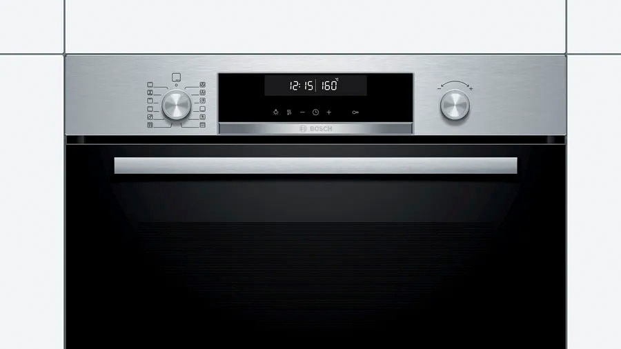 BOSCH Backofen-Set »HBA578BS0«, mit Teleskopauszug nachrüstbar, Pyrolyse-Selbstreinigung