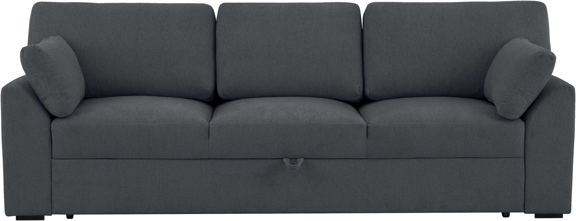 Home affaire 3-Sitzer »Citry« Breite 233 cm, Chenille, mit Bettfunktion, Liegefläche 144x190 cm