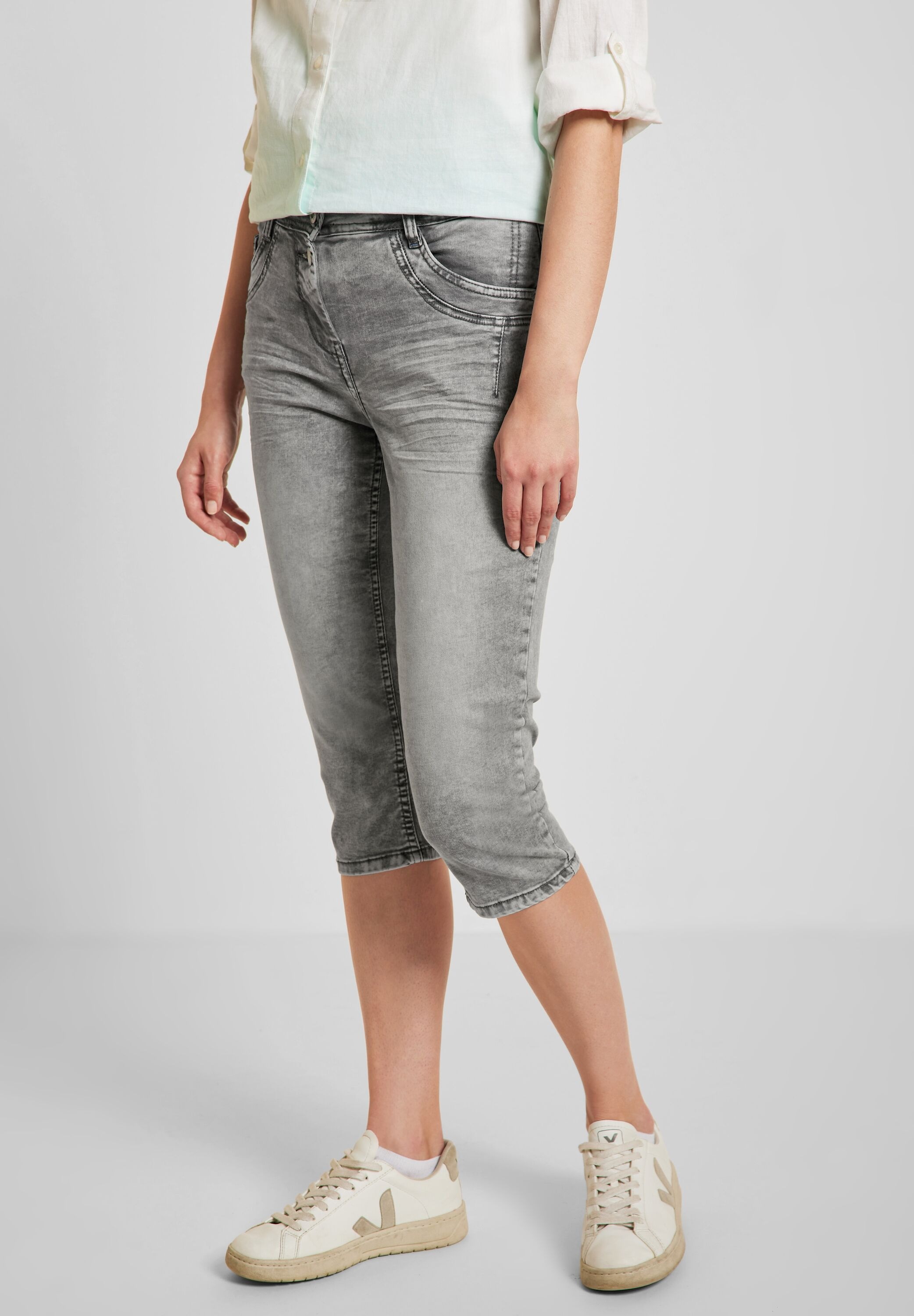 Cecil Gerade Jeans, 5-Pocket-Style