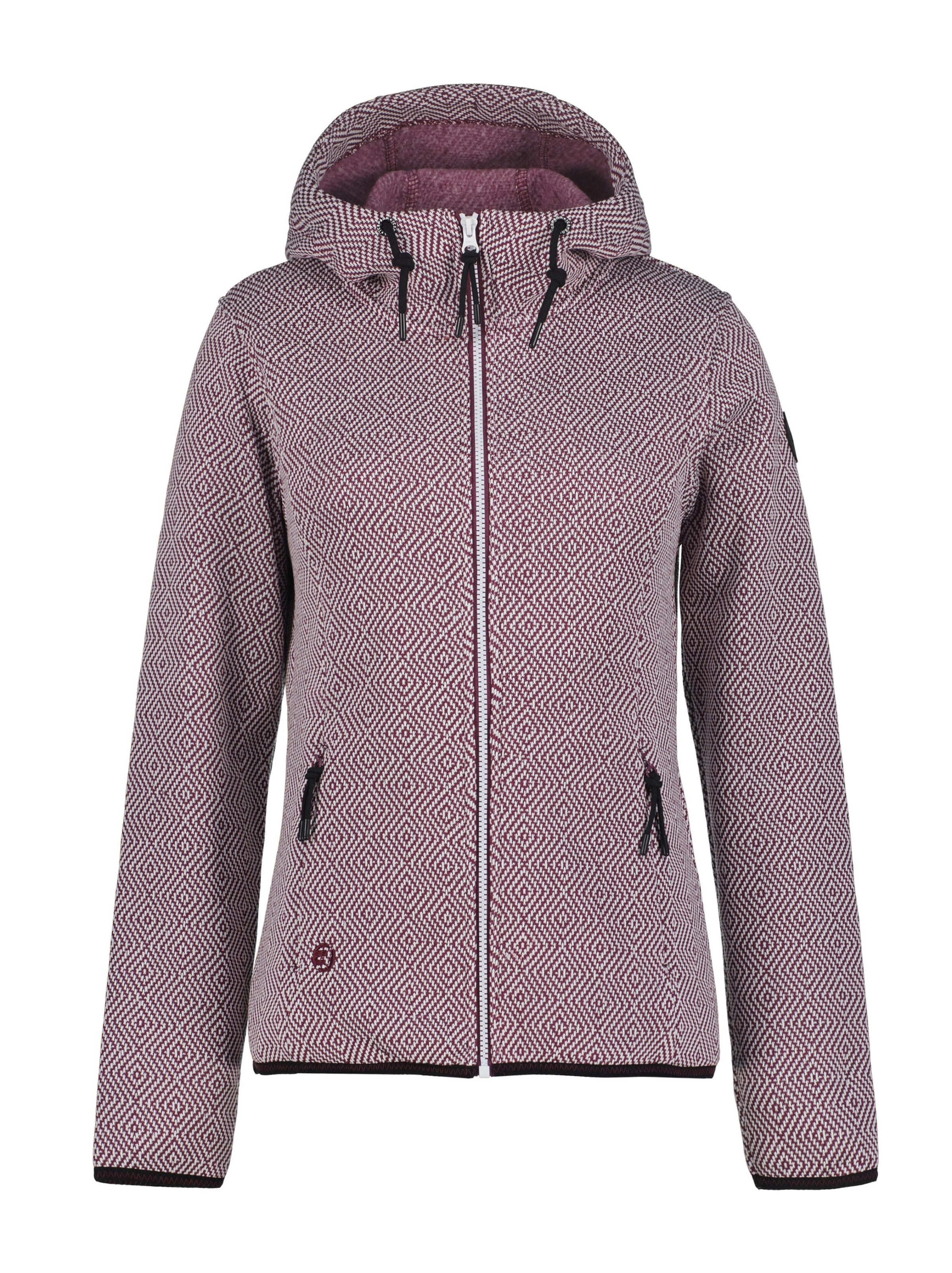Icepeak Strickfleecejacke "D STRICKFLEECEJACKE ADRIAN", (1 St.), mit Kapuze günstig online kaufen