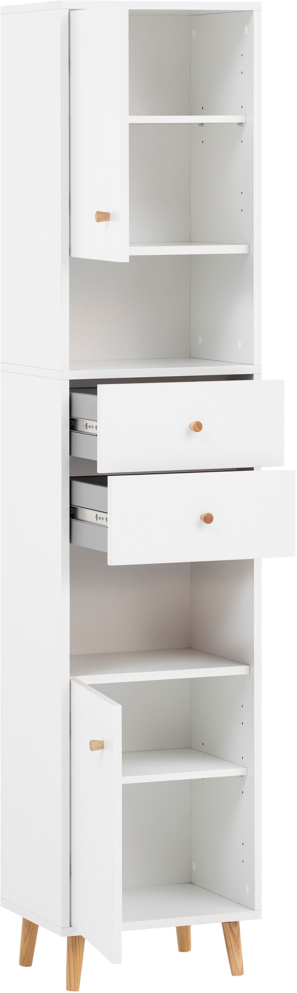 Schildmeyer Hochschrank "Bjarne, Hochschrank, Made in Germany, B: 40,3 cm" Solide Verarbeitung - Dieses Produkt ist in Deutschland gefertigt