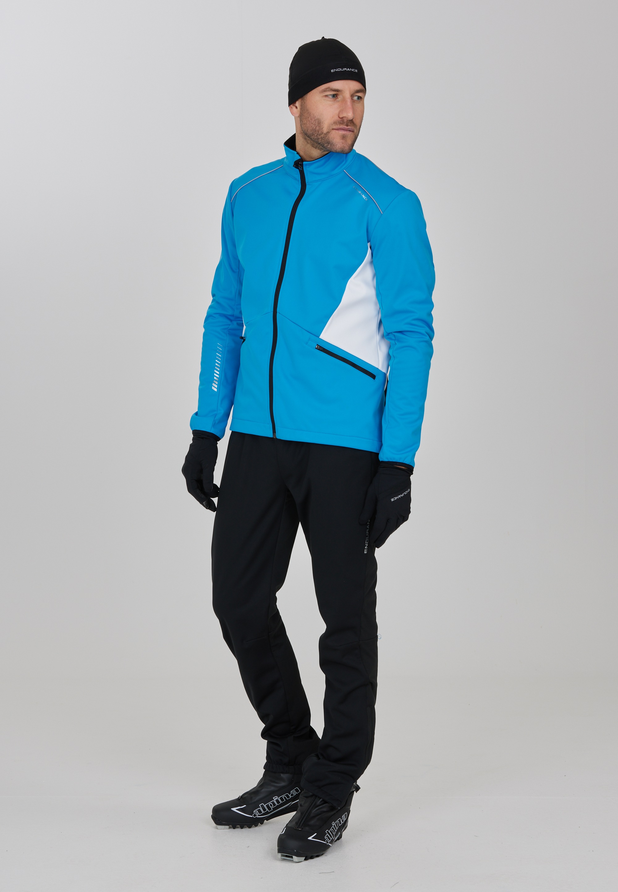 ENDURANCE Softshelljacke »Leander«, mit wasser- und winddichter Eigenschaft