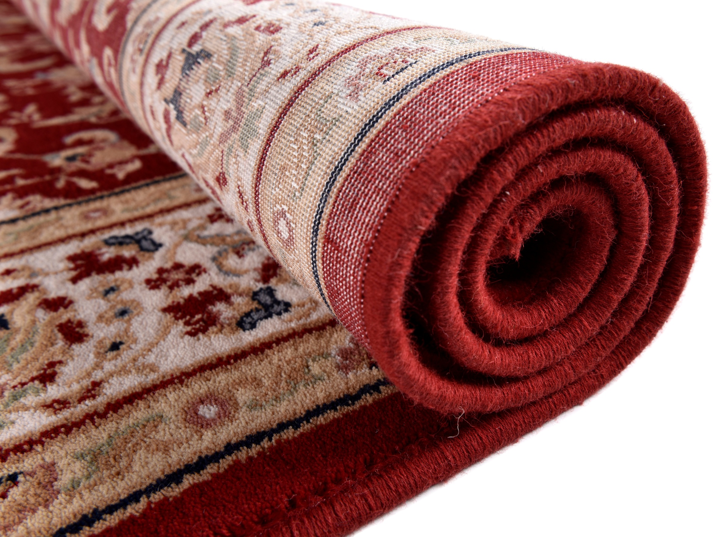 Wollteppich OTTO HOME "Oriental D2", rot, B:66cm H:10mm L:120cm, Schurwolle, Teppiche, reine Wolle, Orient-Optik, Wohnzimmer 3