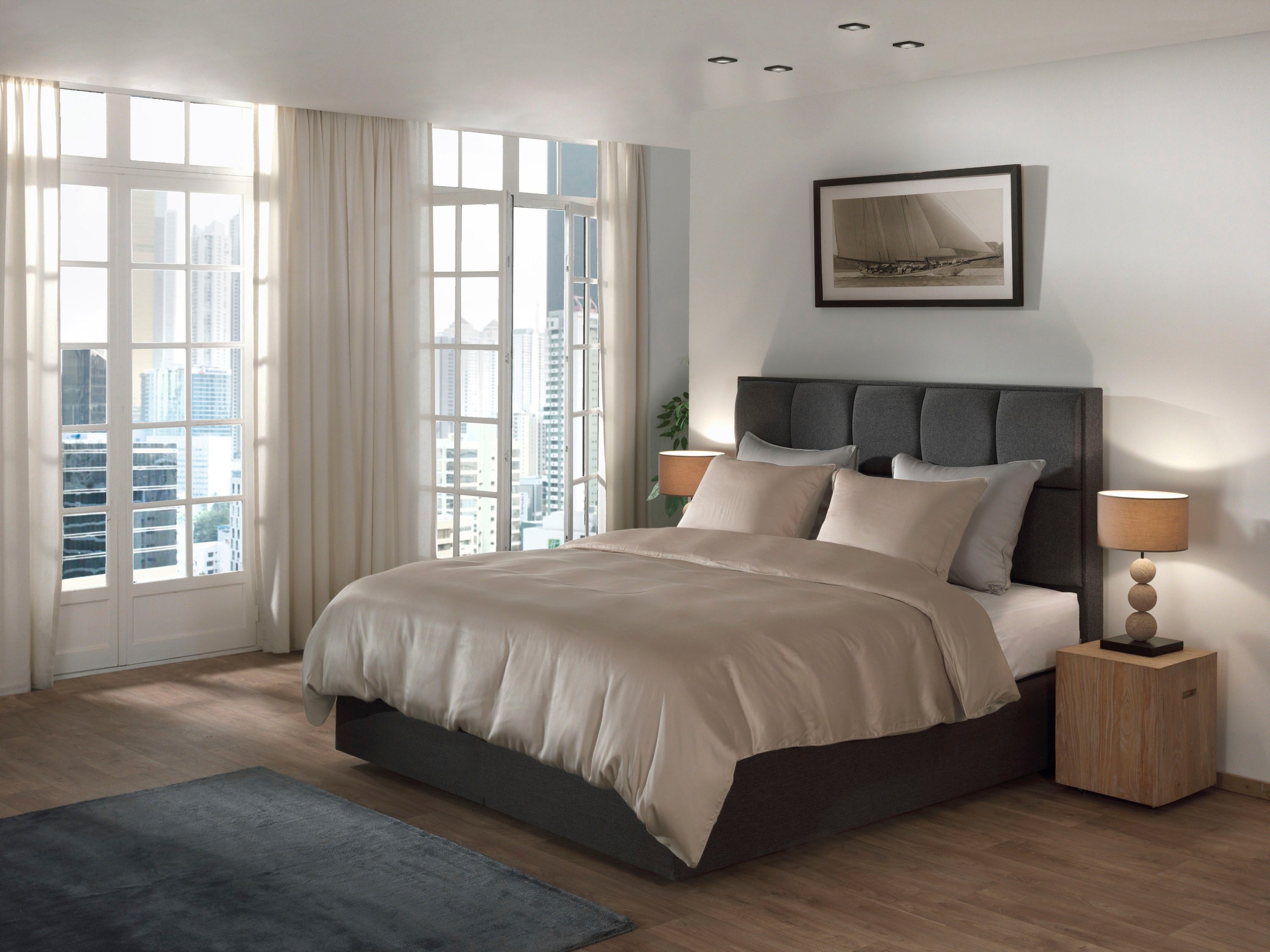 YELLOW Bettwäsche "Suite-New-York" 2 Stk. Bettwäsche aus 100% hochwertigem günstig online kaufen