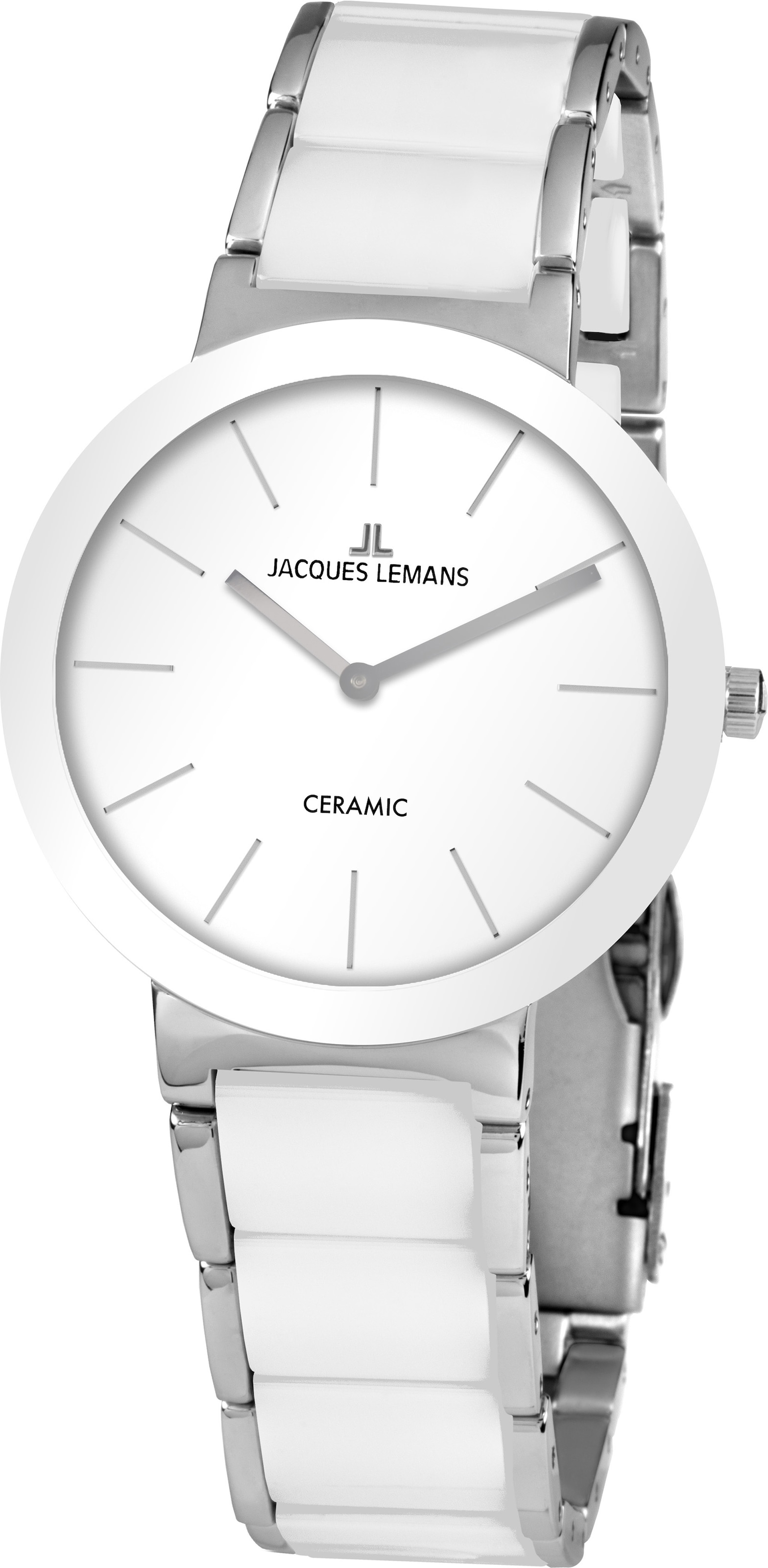 Jacques Lemans Quarzuhr »Monaco, 42-7B«, Armbanduhr, Damenuhr, gehärtetes Crystexglas