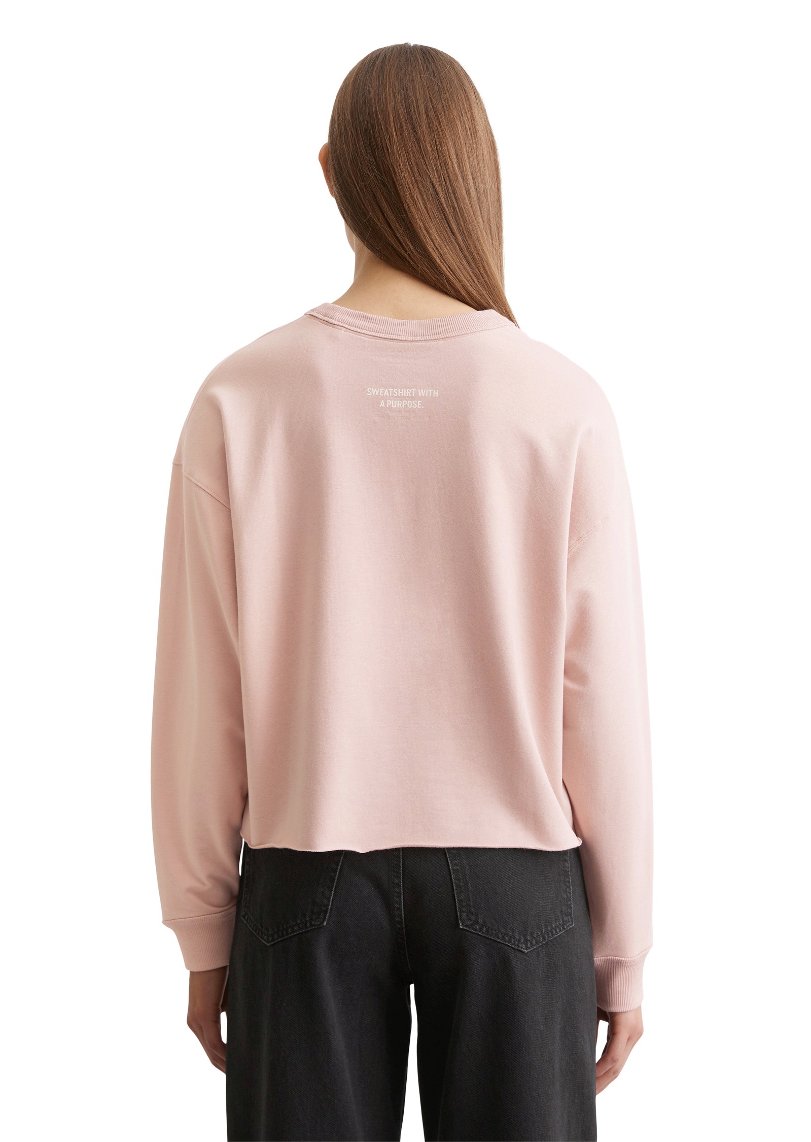 Marc O'Polo Sweatshirt »aus Organic-Cotton-Viskose-Mix«