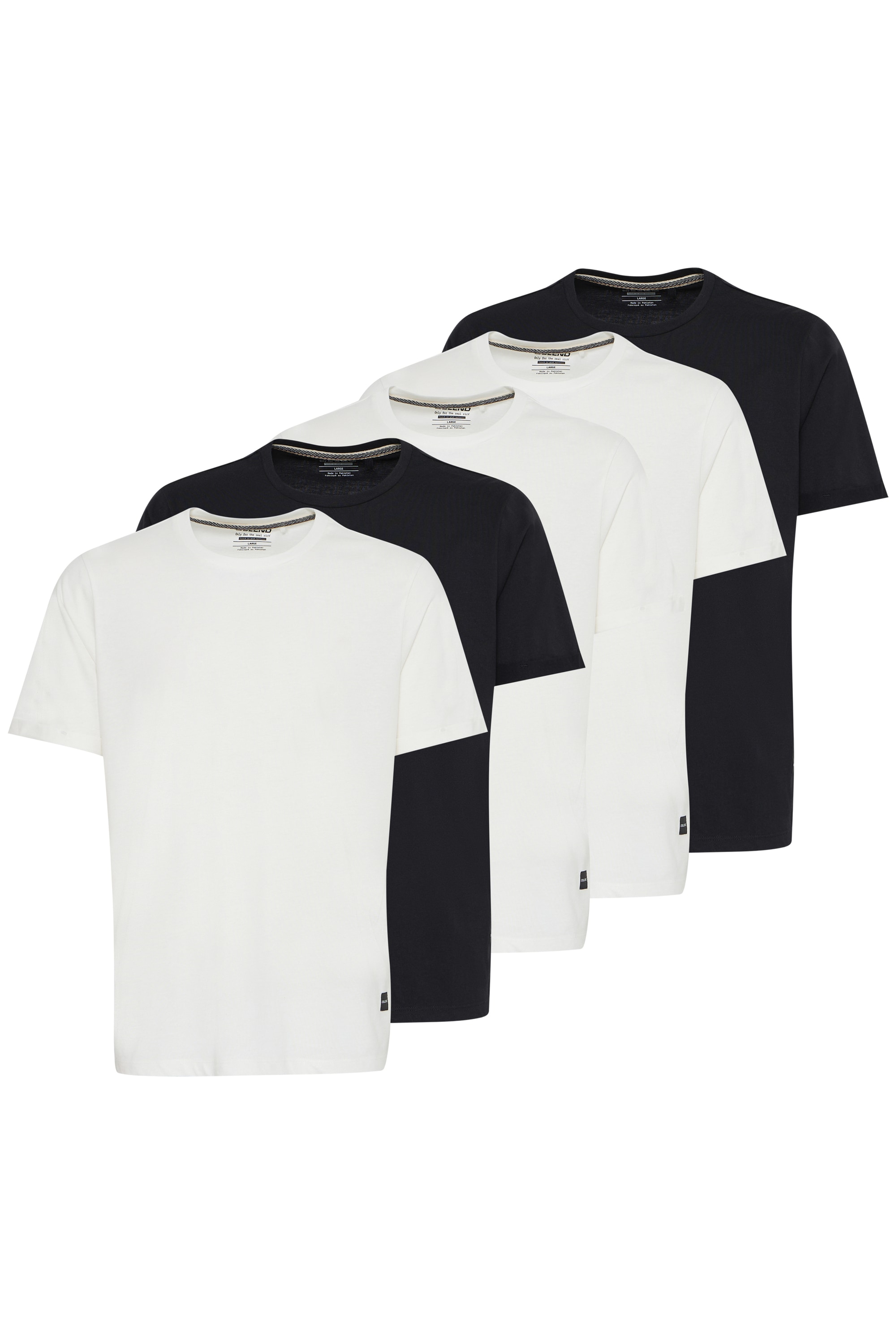 Blend T-Shirt "T-Shirt BHtee 5 Pack"