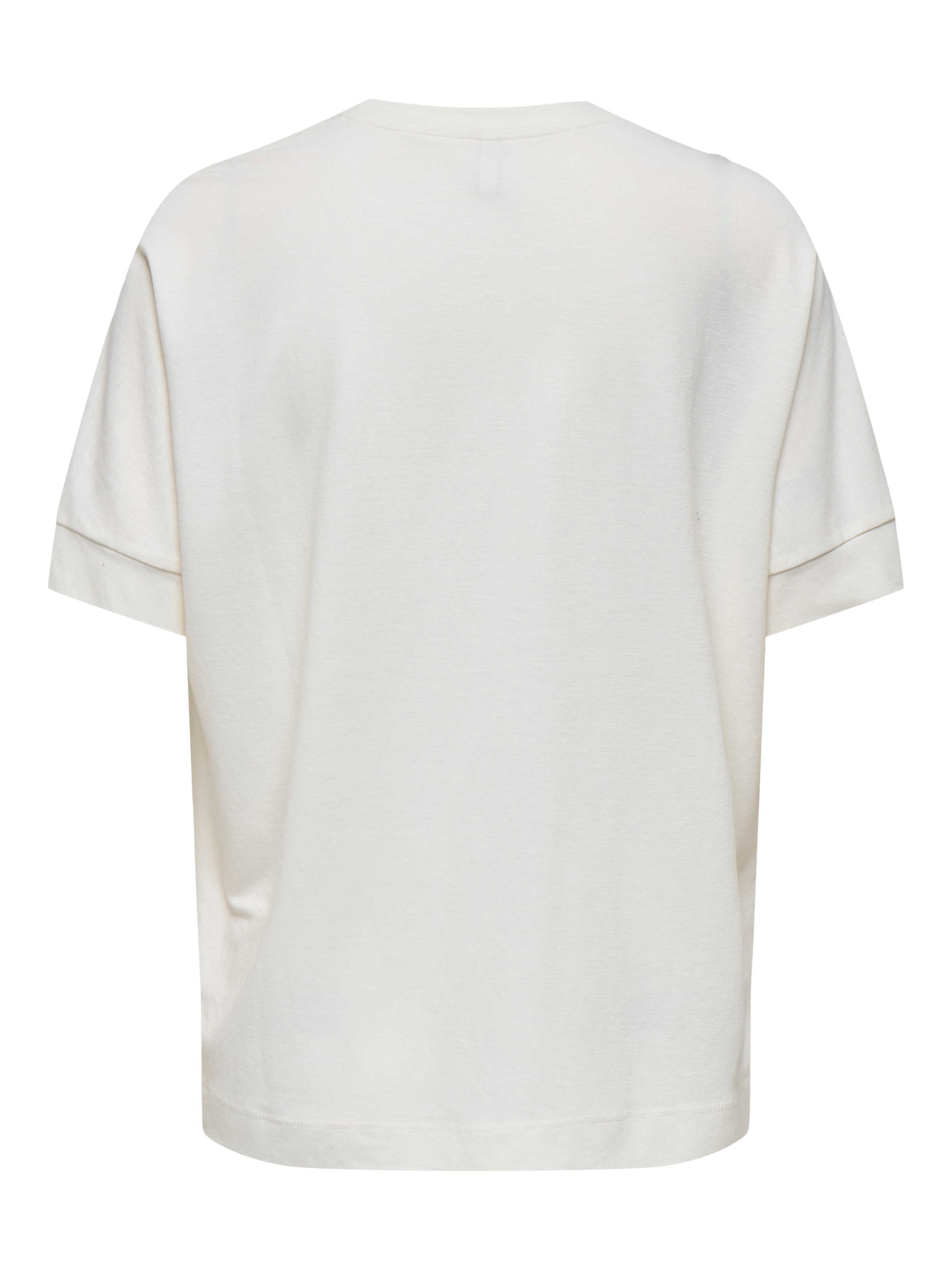 ONLY Kurzarmshirt "ONLJANY S/S O-NECK PRINT TOP BOX JRS" Viskosemischung, r günstig online kaufen