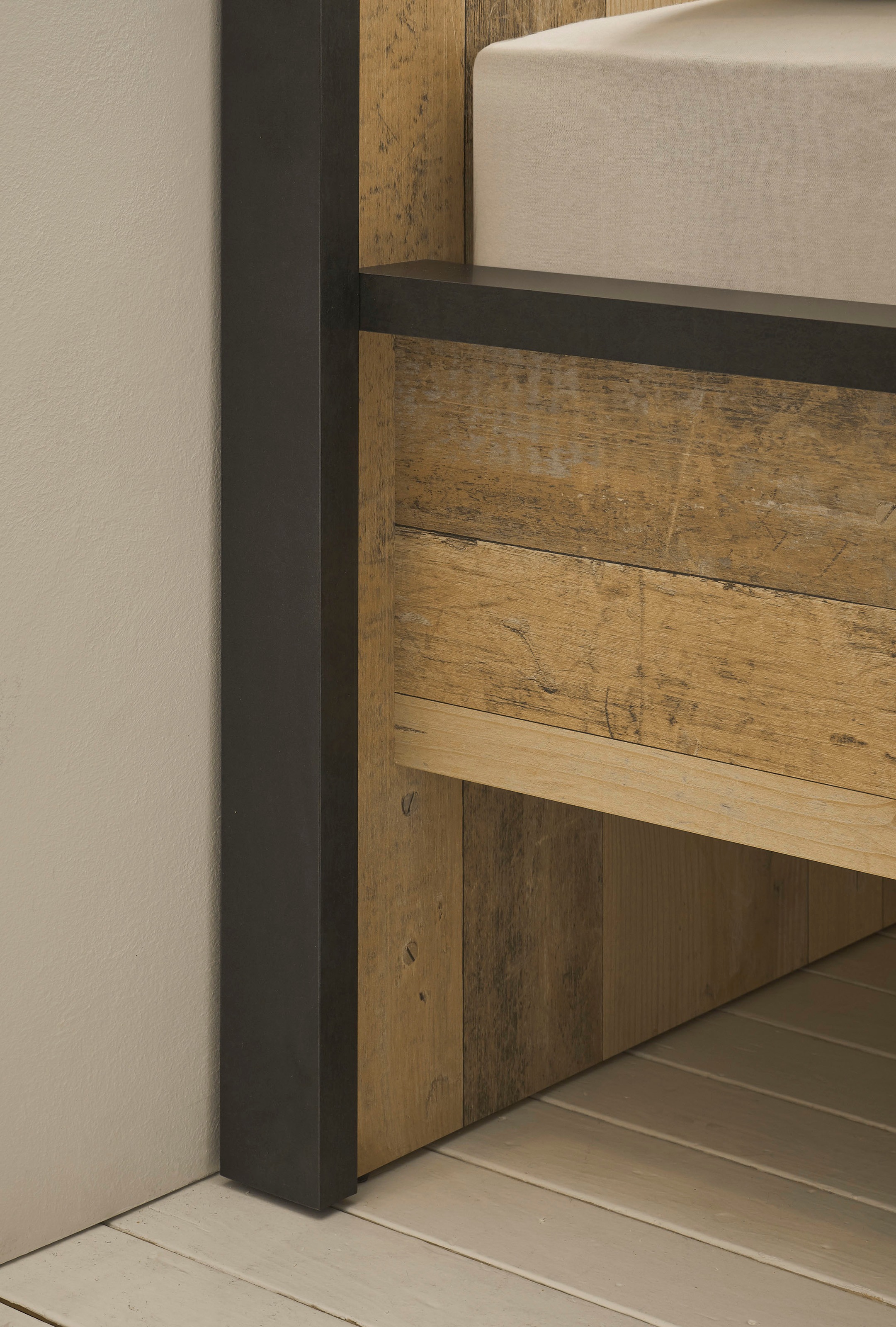 Home affaire Schlafzimmer-Set »SHERWOOD«, (4 tlg.), Liegefläche 140x200cm, Schrank 3-trg. 161cm breit