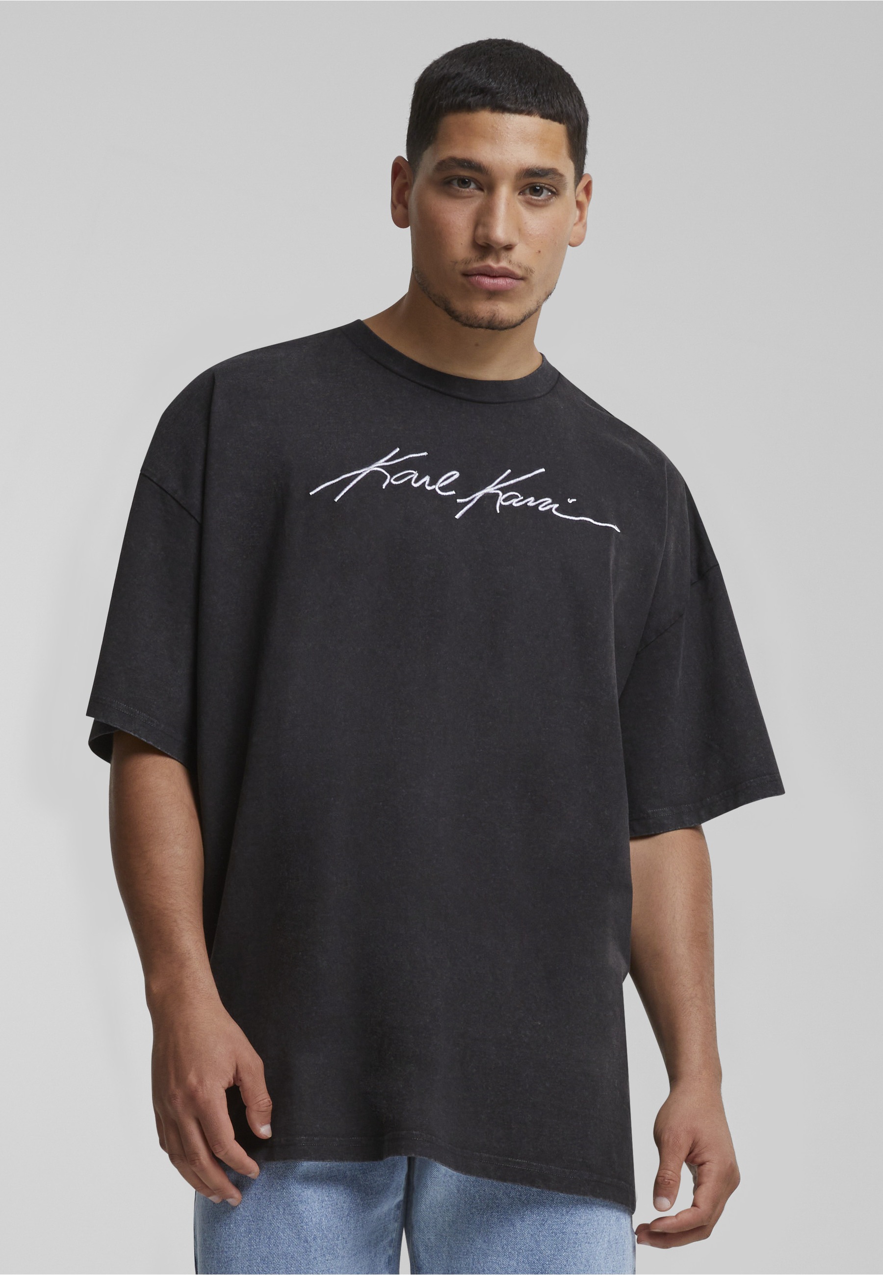 Karl Kani T-Shirt »Karl Kani KK Autograph Washed Boxy Tee« 1 Stk.