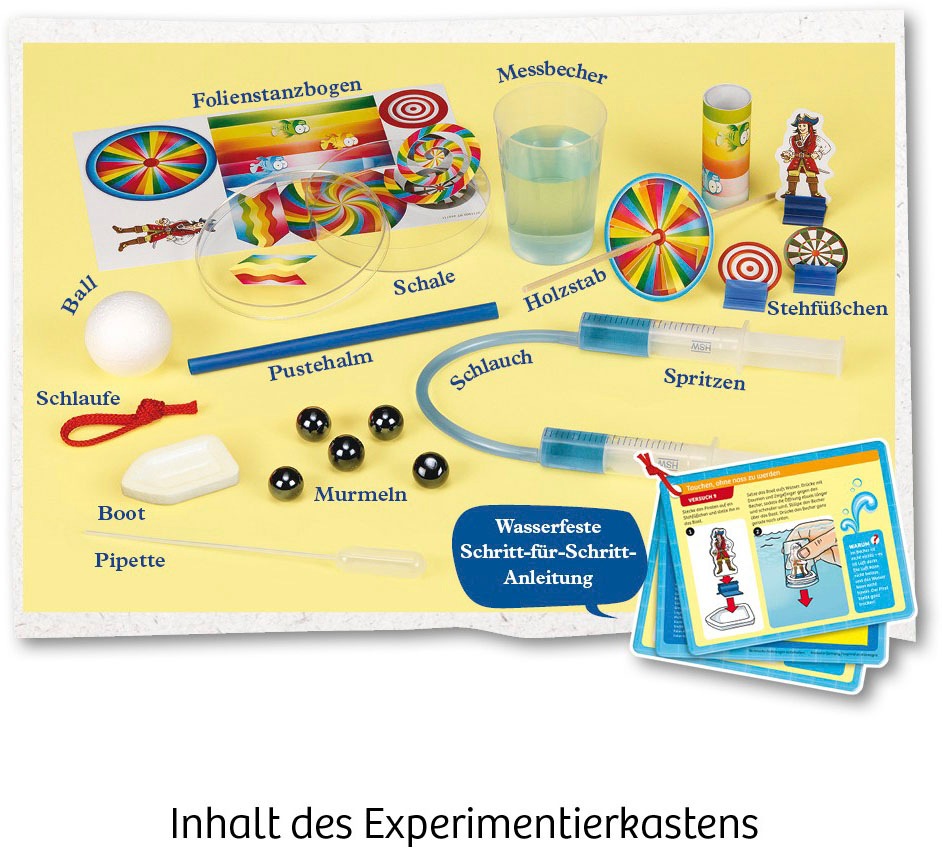 Kosmos Experimentierkasten »Experimente für die Badewanne«, Made in Germany