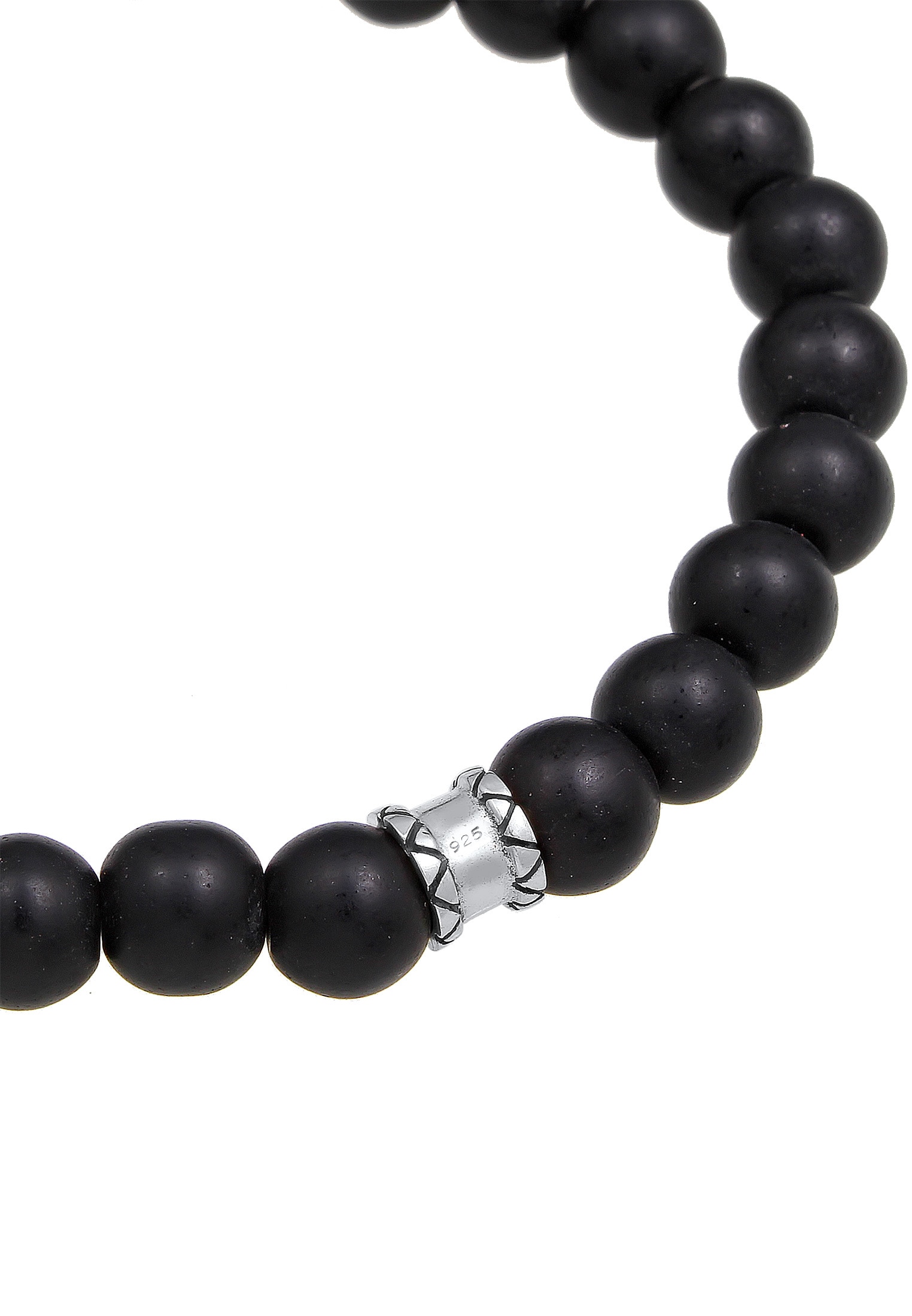 Kuzzoi Armband »Herren Tiger Kopf ▷ Edelsteine | Silber« BAUR 925 kaufen Onyx Black