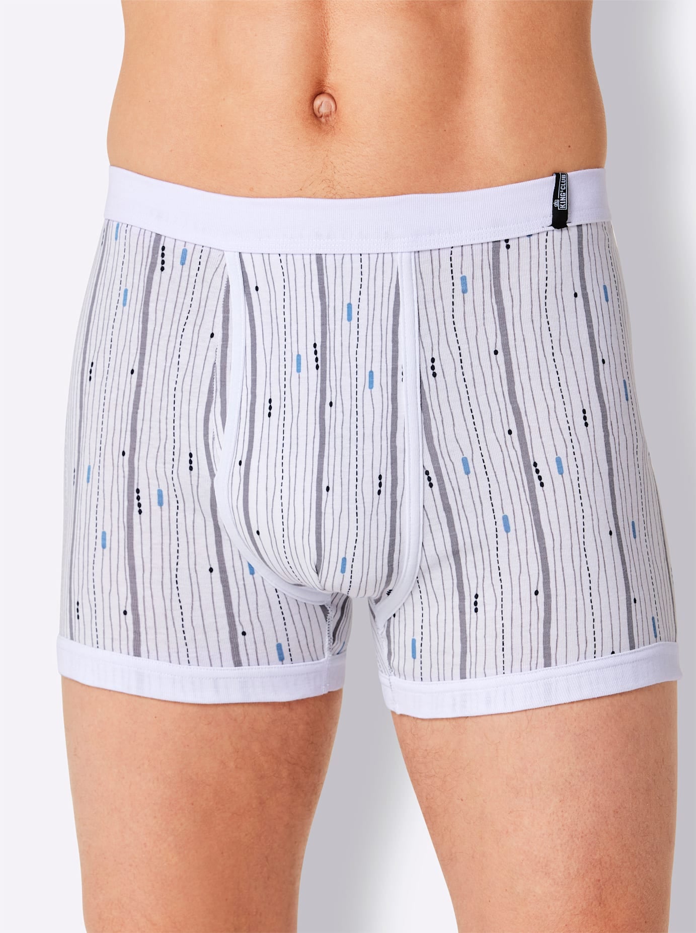 KINGS CLUB Herren Schlüpfer, Gr. 9, weiß, 100% Baumwolle, Unterhosen