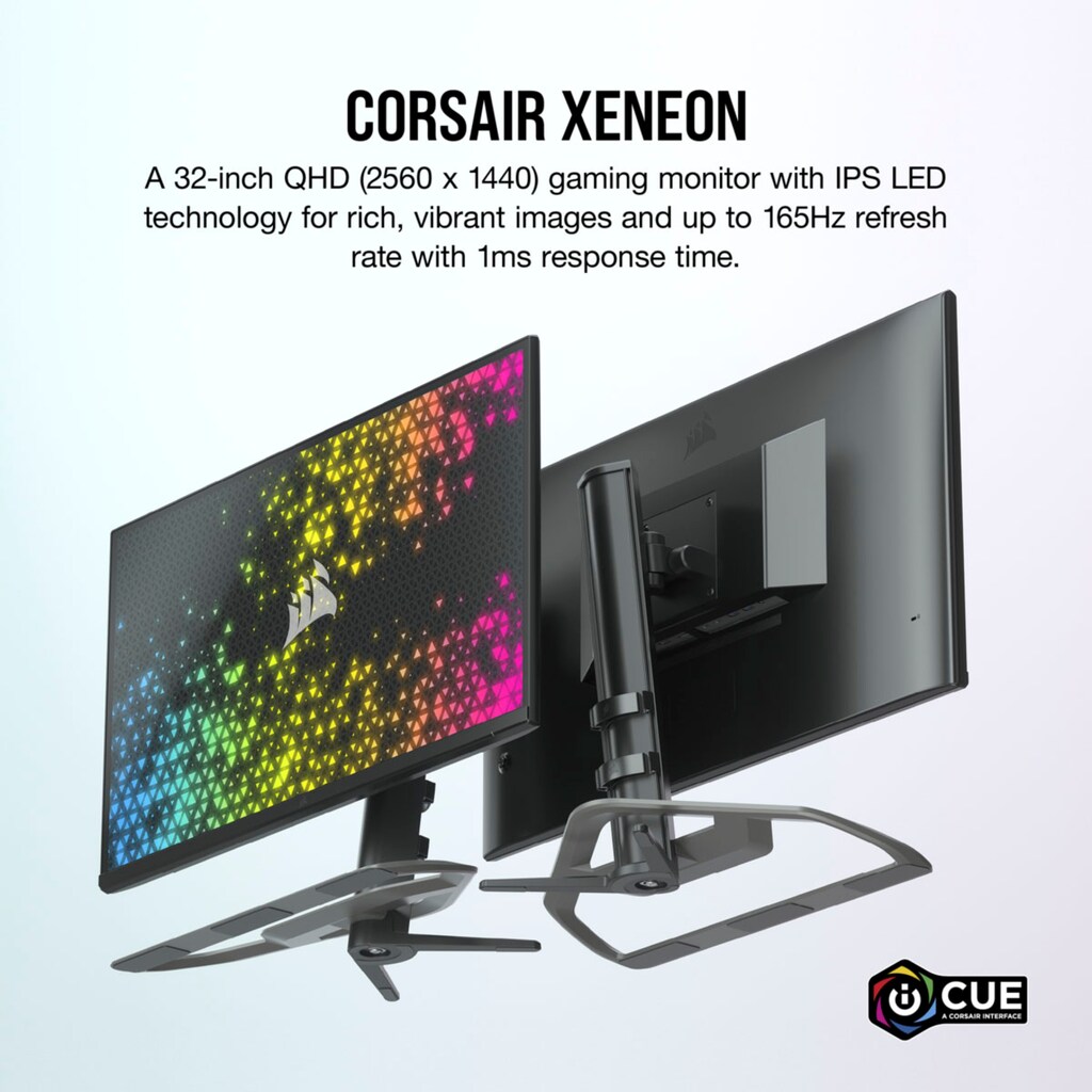 Corsair Gaming-Monitor »XENEON 32QHD165«, 81,28 cm/32 Zoll, 2560 x 1440 px, QHD, 1 ms Reaktionszeit, 165 Hz