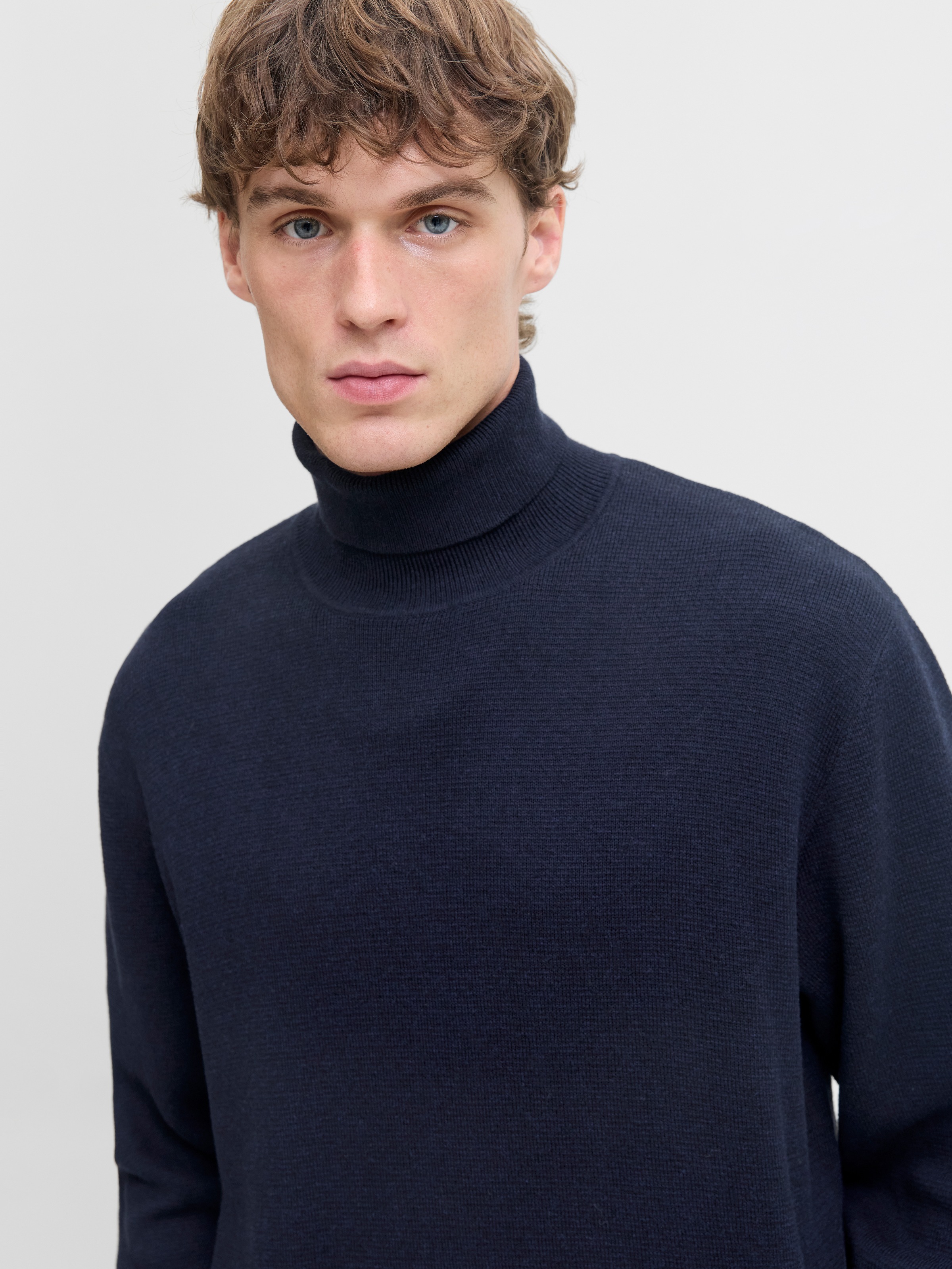 Jack & Jones Rollkragenpullover "JPRBLAMILANO STITCH KNIT ROLL NECK" günstig online kaufen