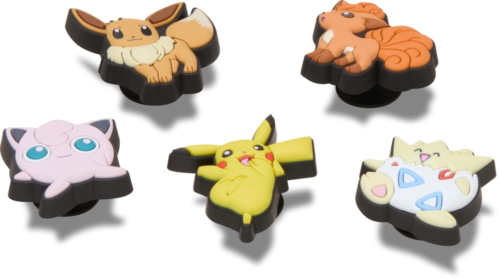 Crocs Schuhanstecker »Jibbitz™ Pokemon Character«, (Set, 5 tlg., Kein Spielzeug. Nicht für Kinder unter 3 Jahren geeignet), Charm, Anstecker für Crocs Schuhe