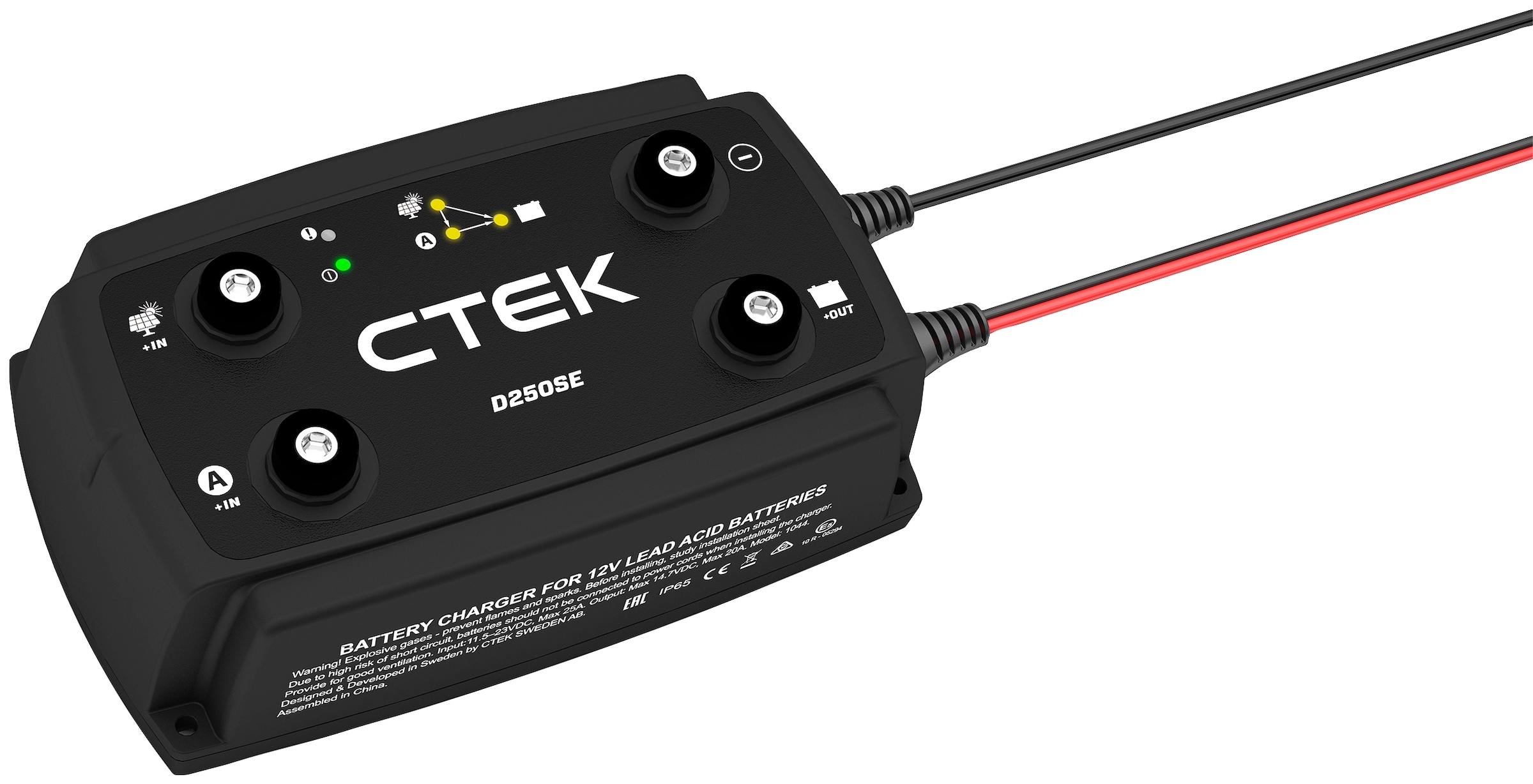 CTEK Batterie-Ladegerät »D250SE«, Temperatursensor zur Optimierung des Ladevorgangs in kalten Umgebungen