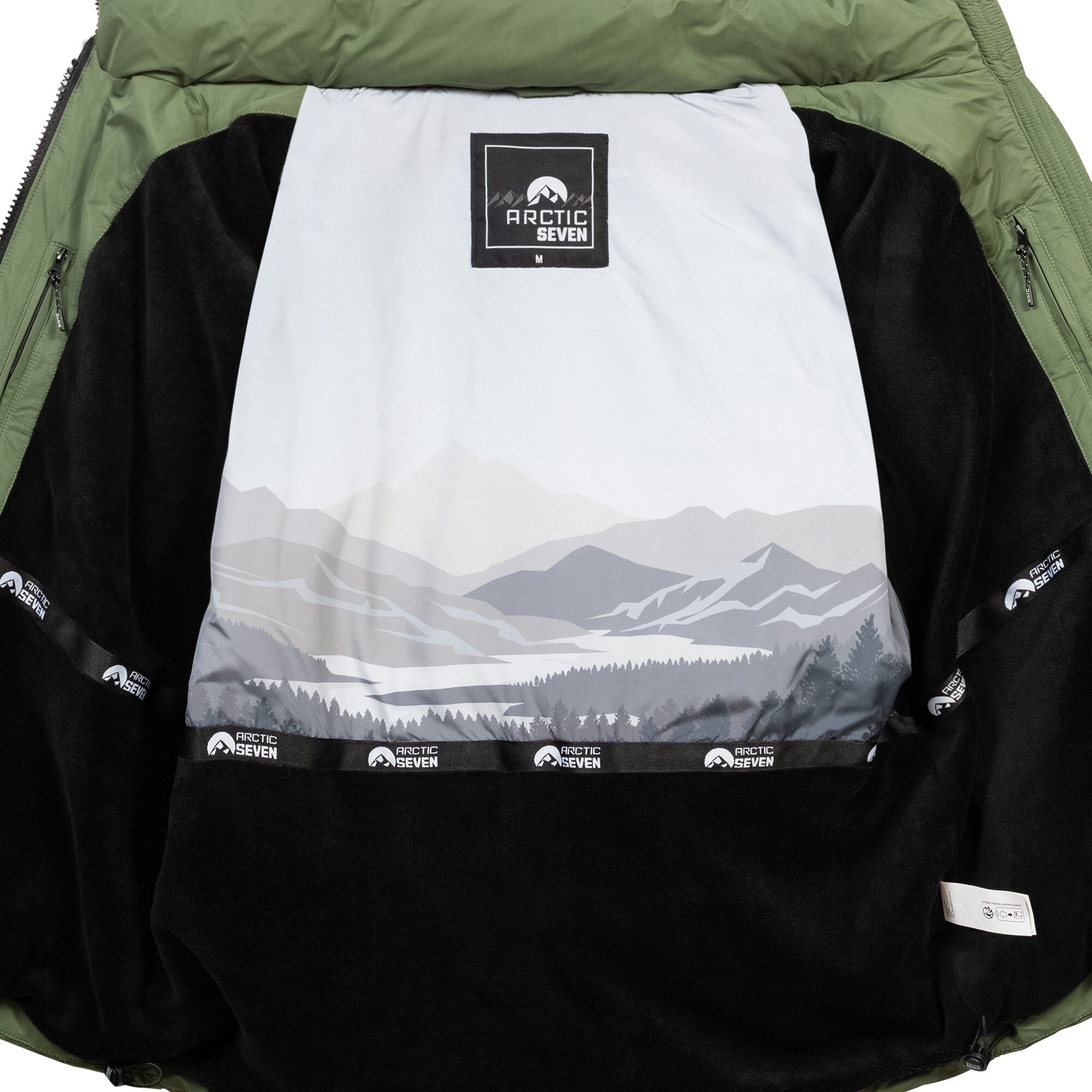 Arctic Seven Winterjacke »ASCreesi«, mit warmem Teddyfell und abnehmbarer Kapuze