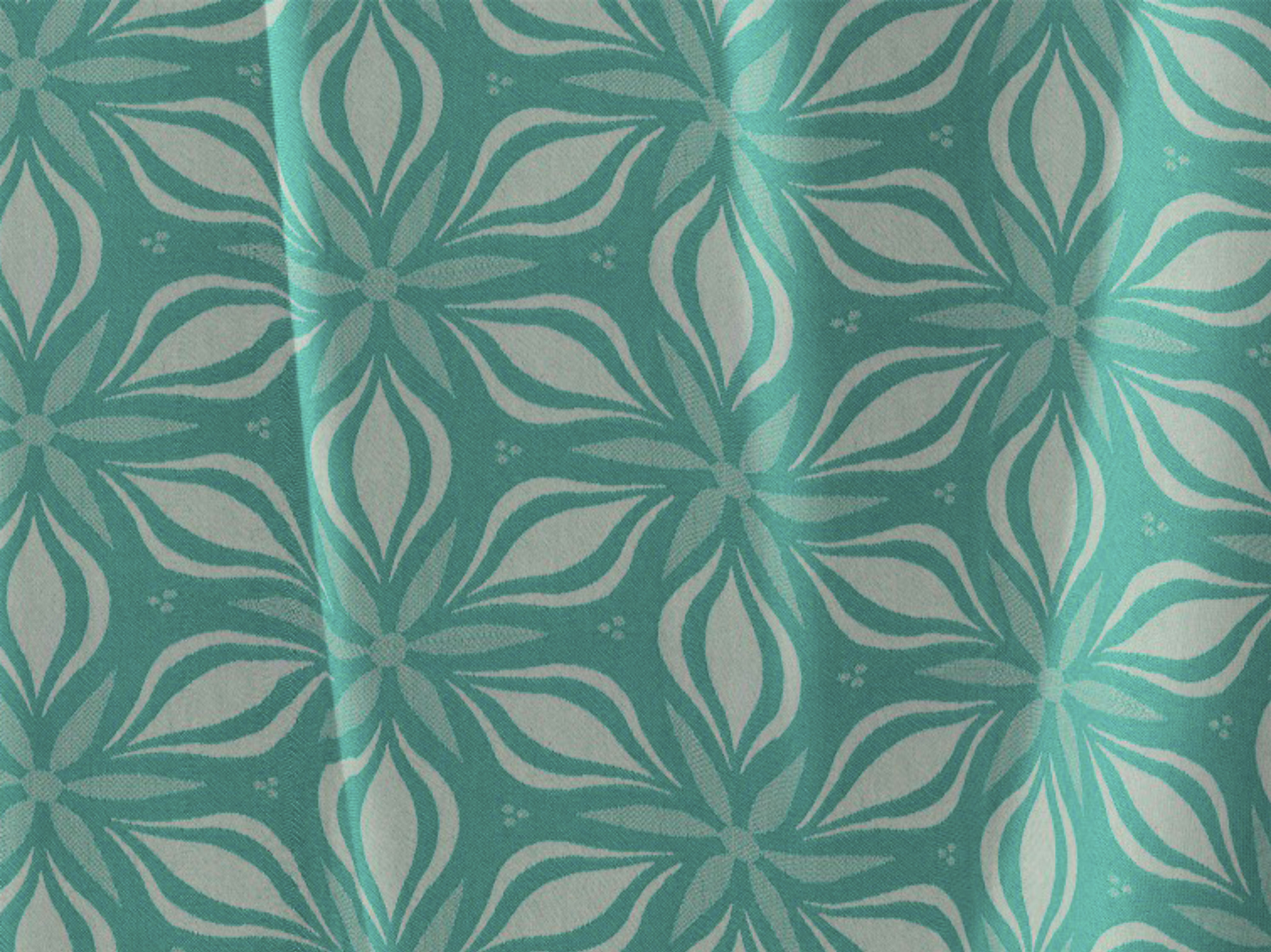 Thumbnail - Adam Vorhang "Retro Floret" Kräuselband 1 Stk. tlg. aus 100% Bio-Baumwolle