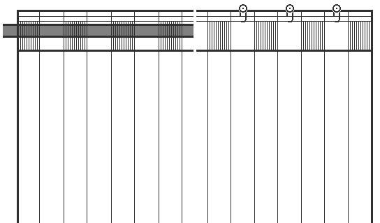 Neutex for you! Vorhang »Allure«, (1 St.), HxB: 245x140, Schal mit verdeckten Schlaufen