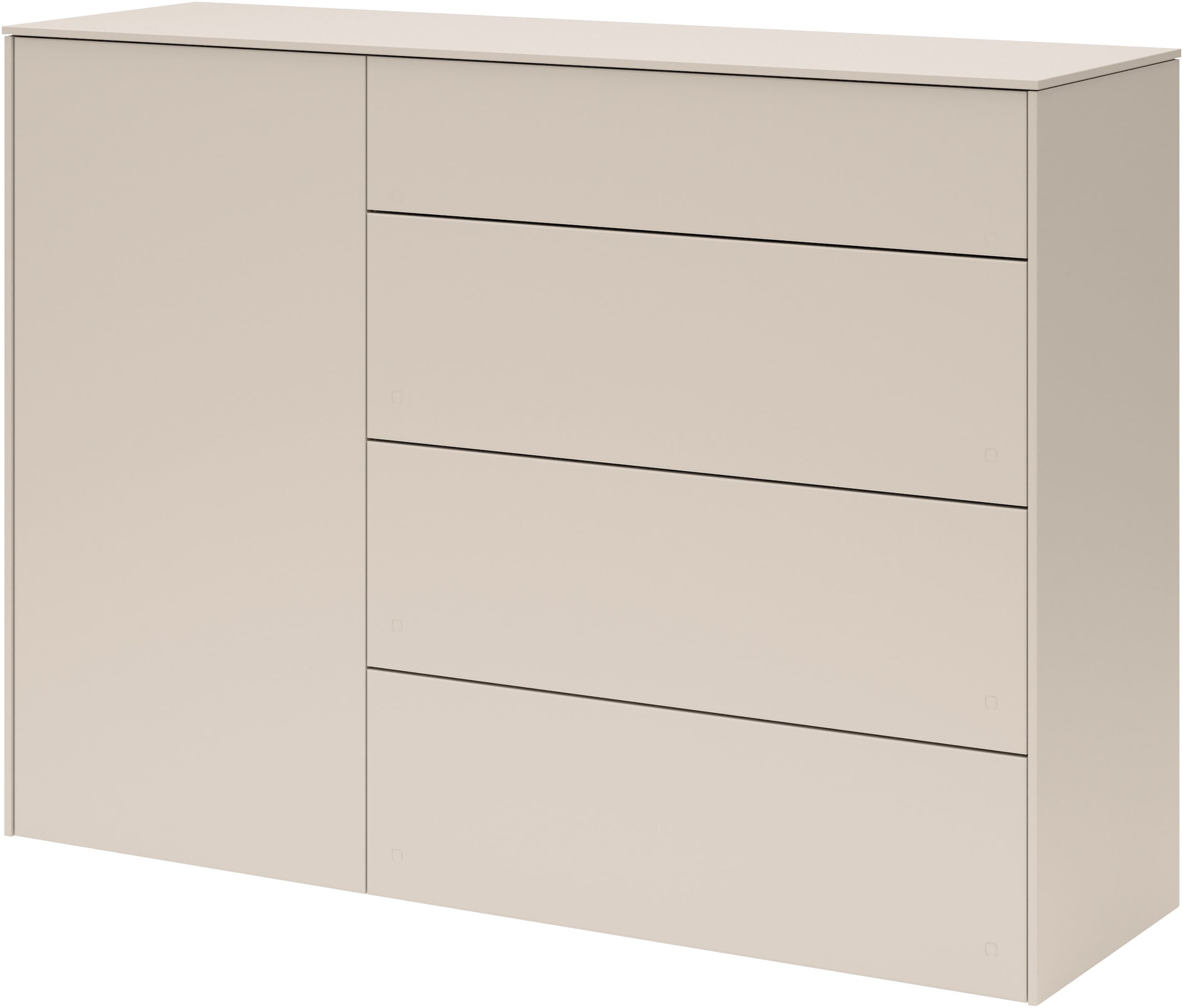 set one by Musterring Kommode "Riverside" Grifflos mit Push to Open Funktio günstig online kaufen