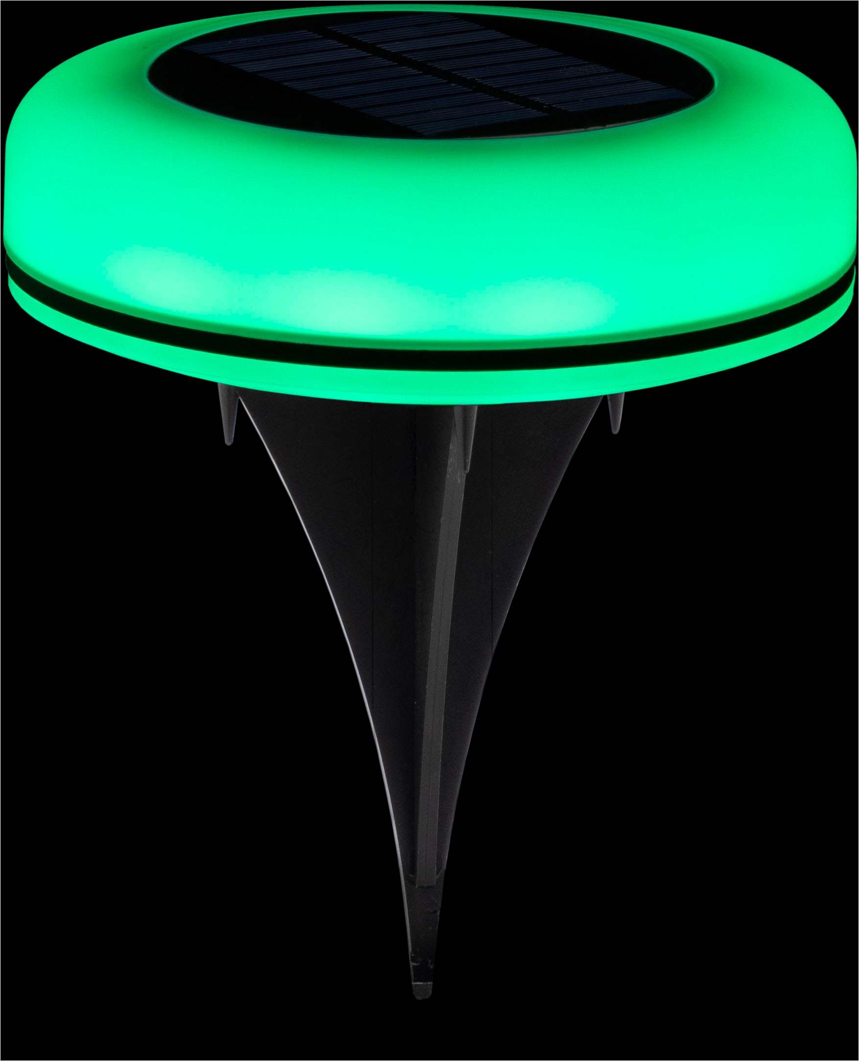 LUXFORM Gartenleuchte "Luxform Solar Leshy" LED-Modul 1 Stk. Warmweiß RGB-G günstig online kaufen