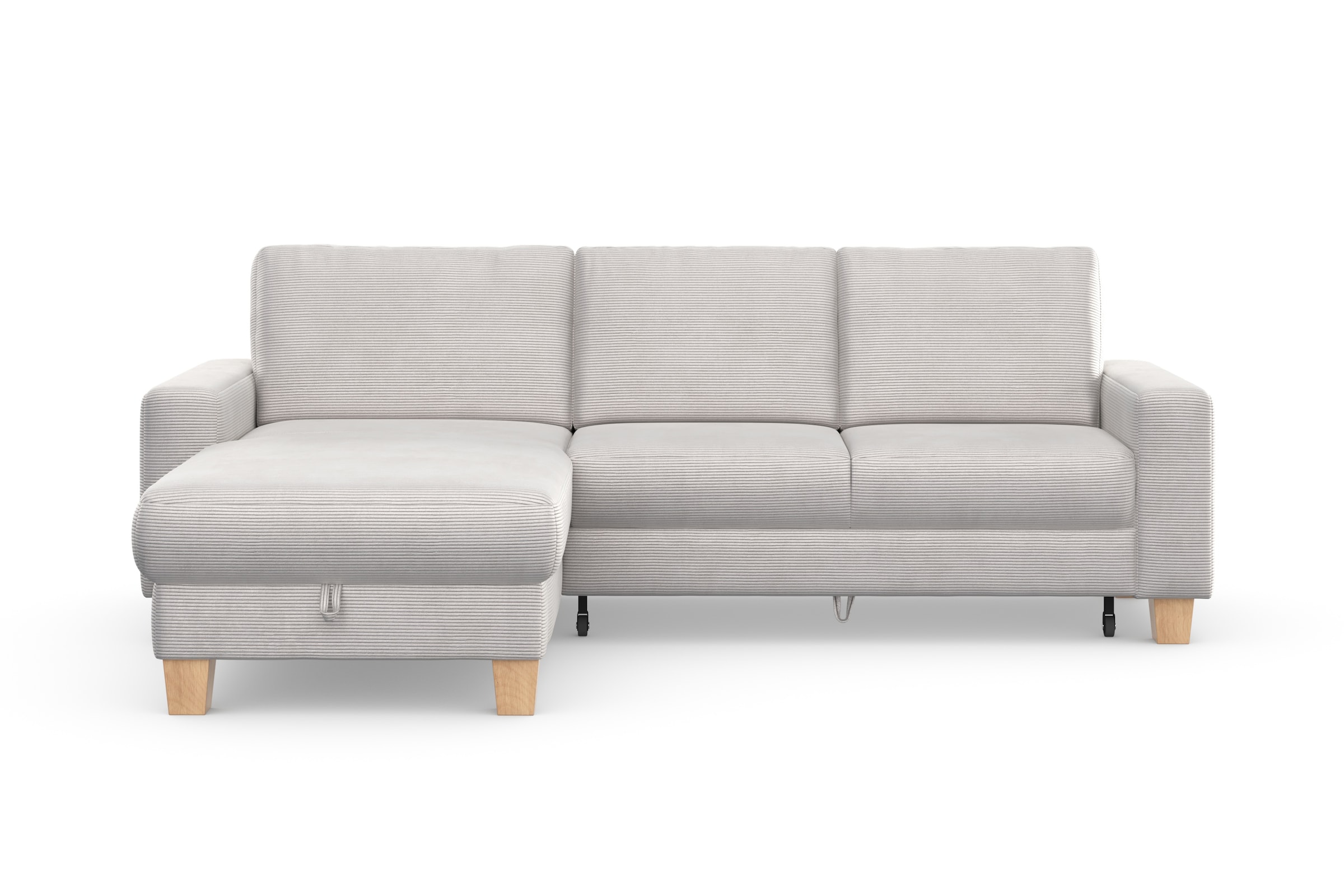 Home affaire Ecksofa "Summer L-Form", mit Recamiere, mit oder ohne Bettfunk günstig online kaufen