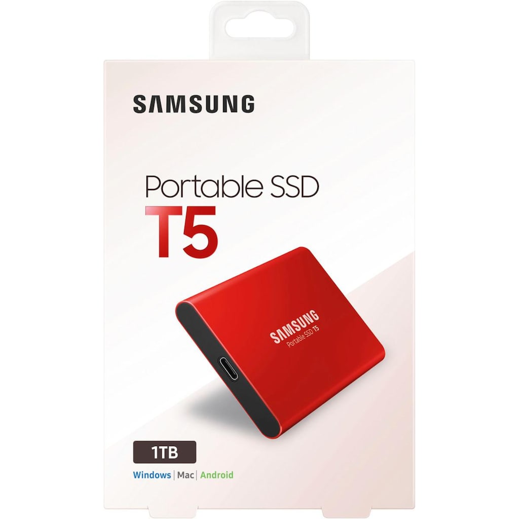 Samsung externe SSD »Portable SSD T5«, Anschluss USB 3.1