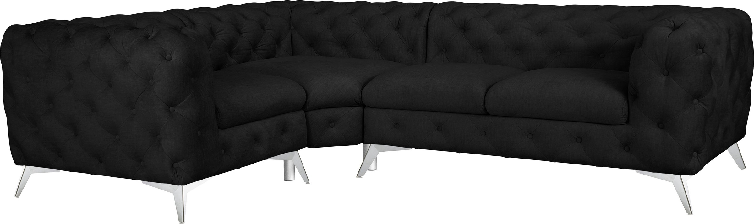 Home Affaire GLYNIS Sectional Sofa Charcoal 5