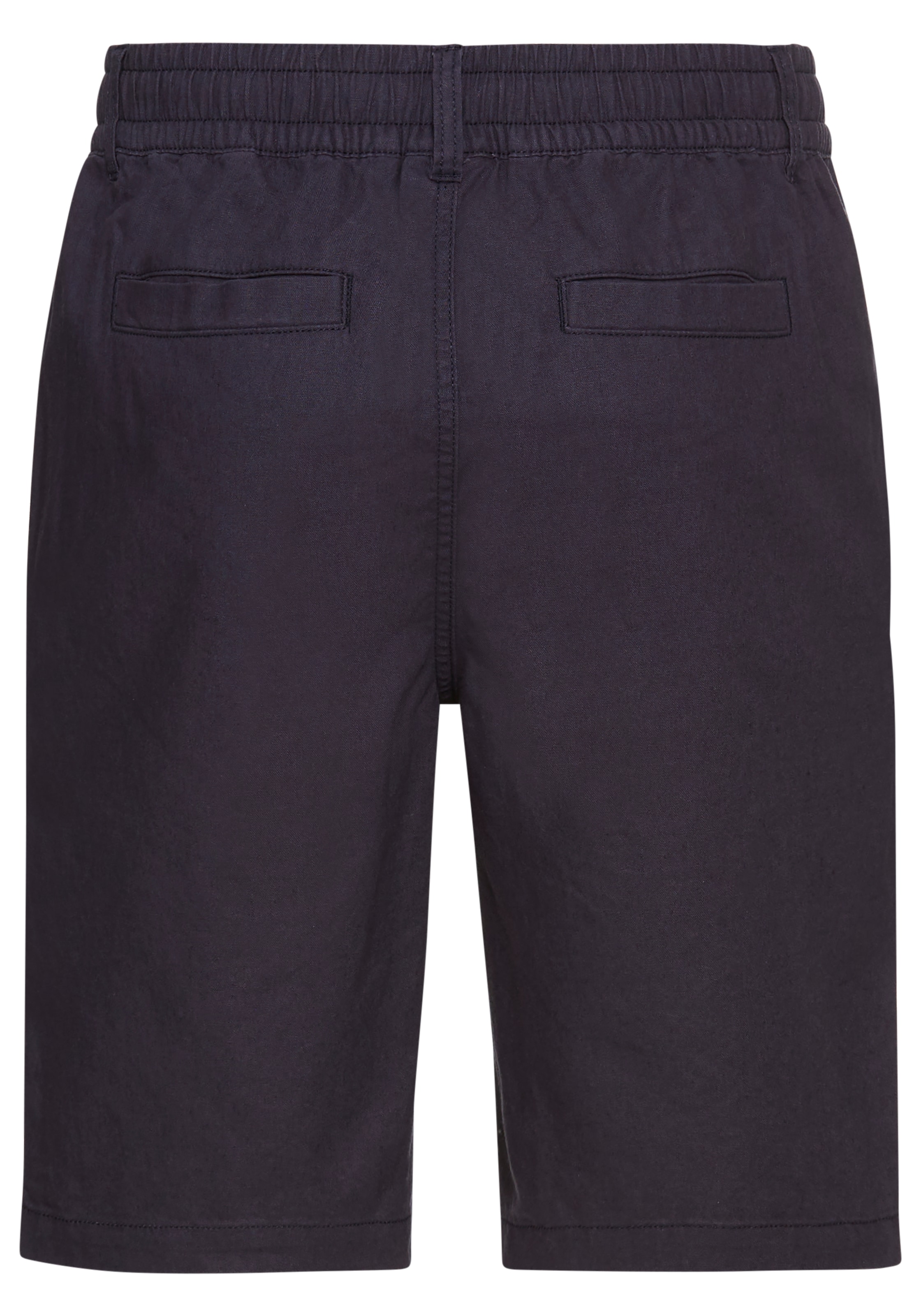 DELMAO Bermudas »aus Leinen«, Lässige Bermudas