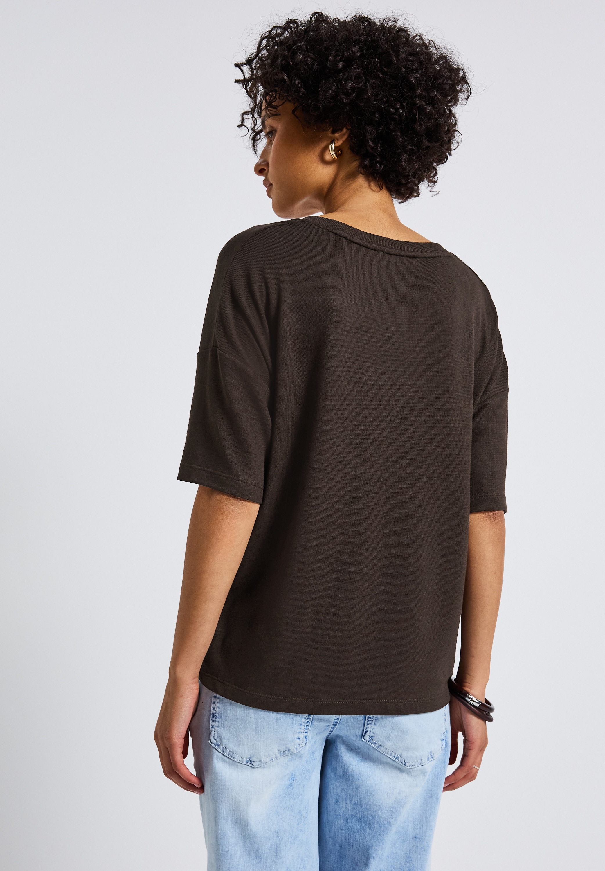 STREET ONE T-Shirt, aus softer Viskose