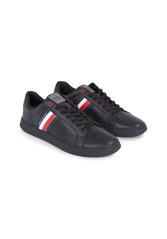 TOMMY HILFIGER Sneaker »ESSENTIAL LEATHER CUPSOLE« su...