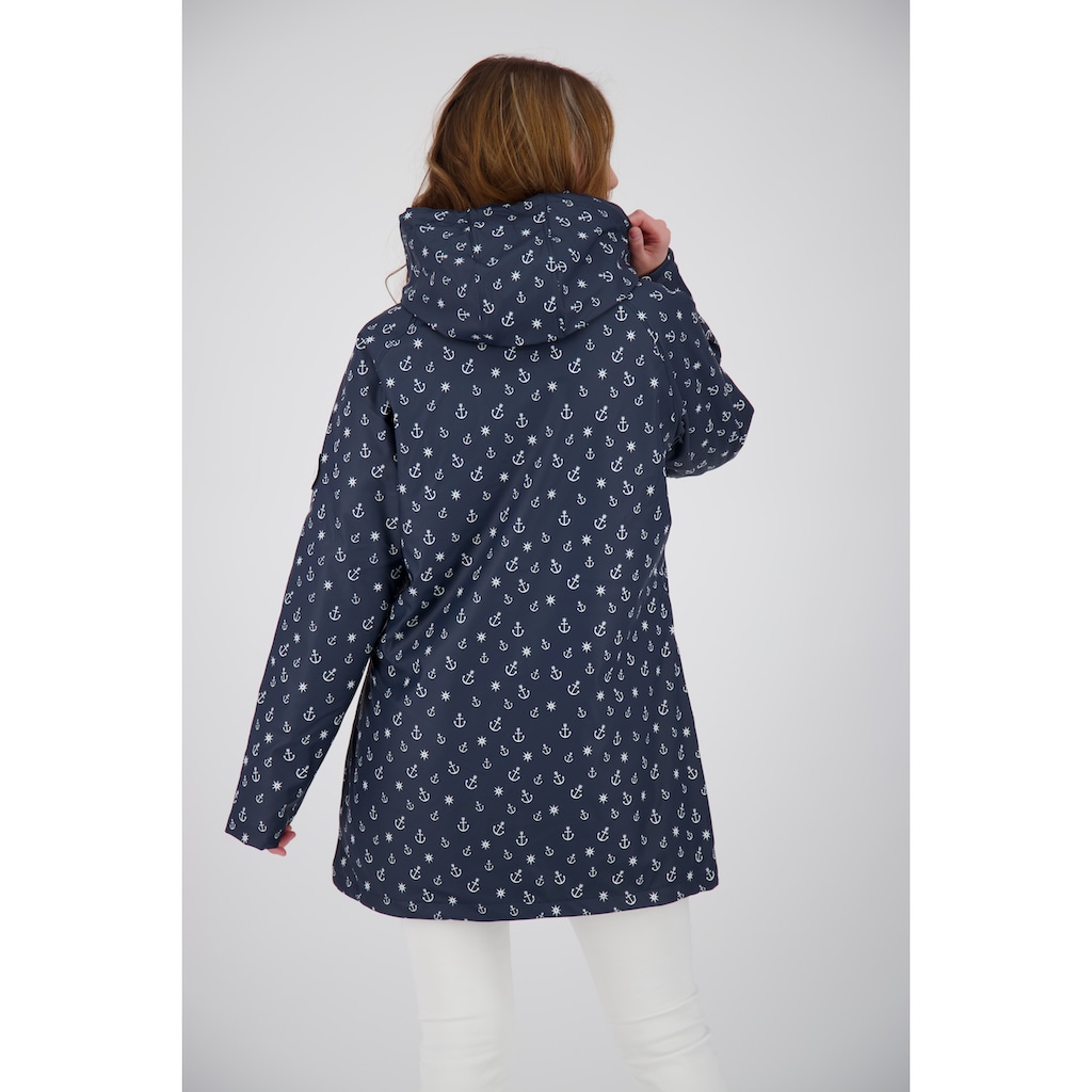 DEPROC Active Regenjacke »Friesennerz HALIFAX ANCHOR WOMEN«, auch in Großen Größen erhältlich