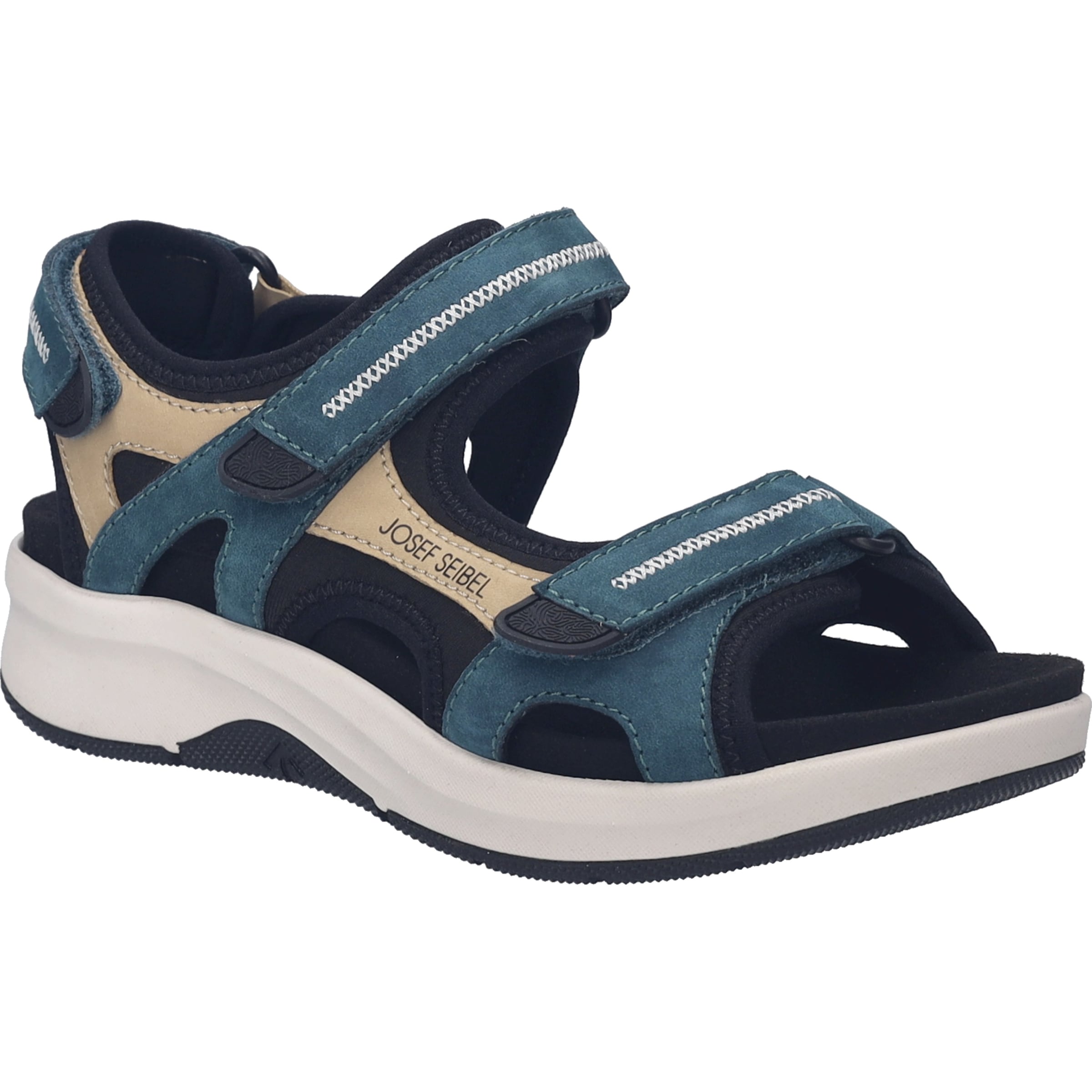 Josef Seibel Sandale "Estelle 02, grün-beige" günstig online kaufen