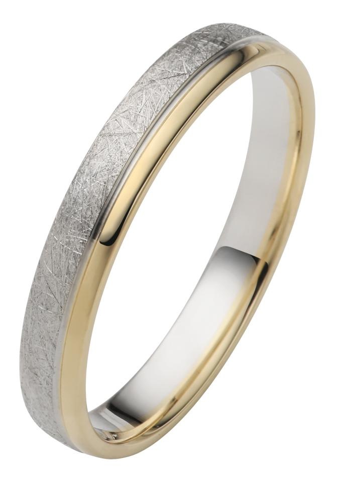 Firetti Trauring »Schmuck Geschenk Gold 750 Hochzeit Ehering "LIEBE"«, Made in Germany, wahlweise mit oder ohne Brillant
