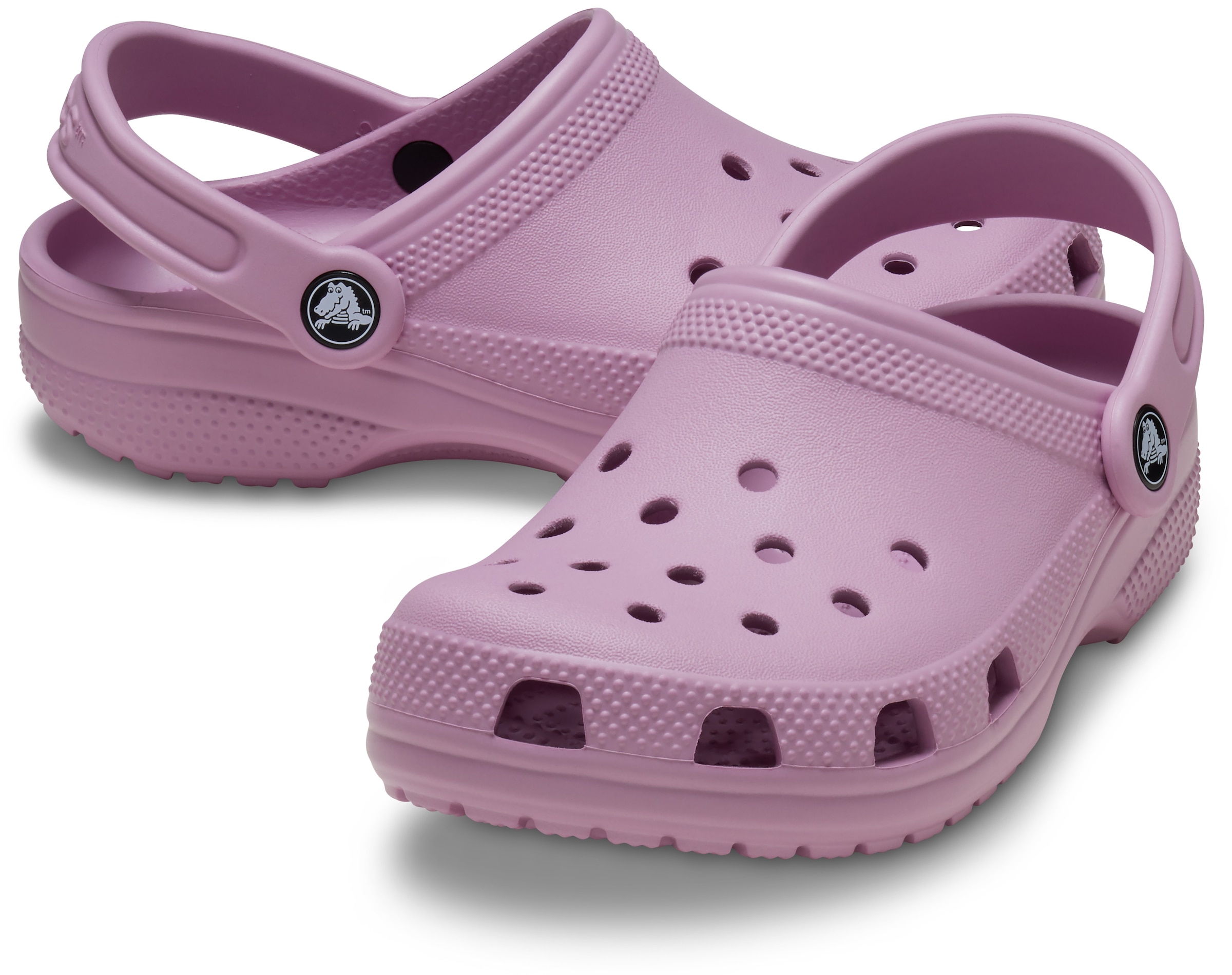 Crocs Clog »Classic Clog K«, Hausschuh, Schlappen, Sandale mit Fersenriemen