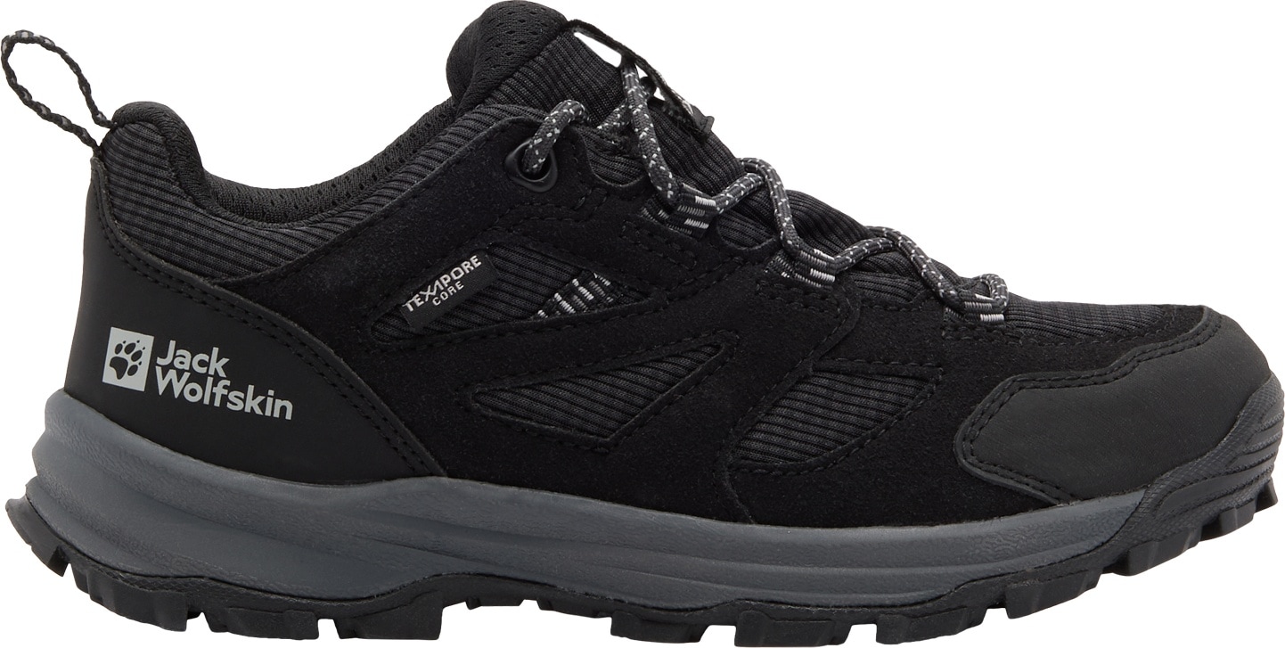 JACK WOLFSKIN Kinder Wanderschuh "VOJO TOUR TEXAPORE LOW K", Gr. 37, grau, Obermaterial: Synthetik / Obermaterial 2: Textile / Lining: Texapore