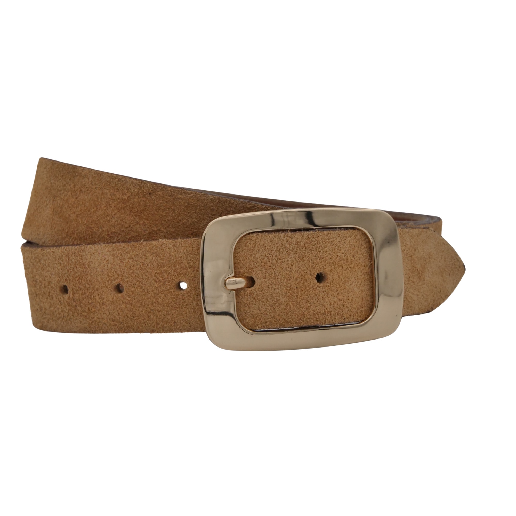 AnnaMatoni "AnnaMatoni Damen Ledergürtel in hochwertigem Velour Leder 3,5cm"