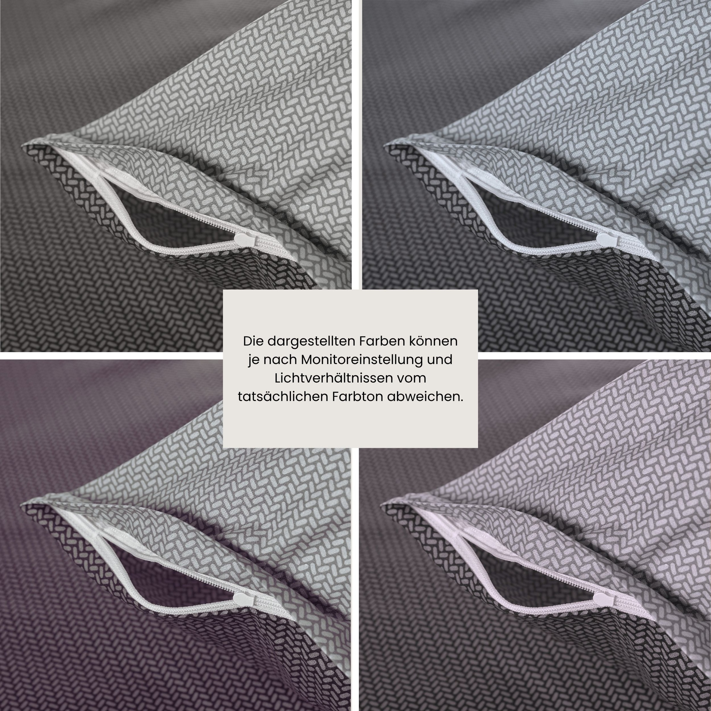 Schiesser Bettwäsche »Silva in einem simplen Minimaldessin in angesagter Strickoptik« 2 Stk. OEKO-TEX® MADE IN GREEN