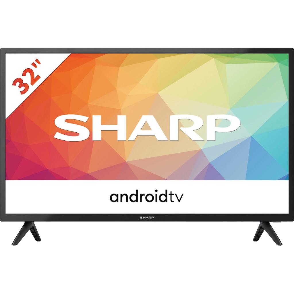 Sharp LED-Fernseher »1T-C32FGx«, 81 cm/32 Zoll, HD-ready, Smart-TV-Android TV