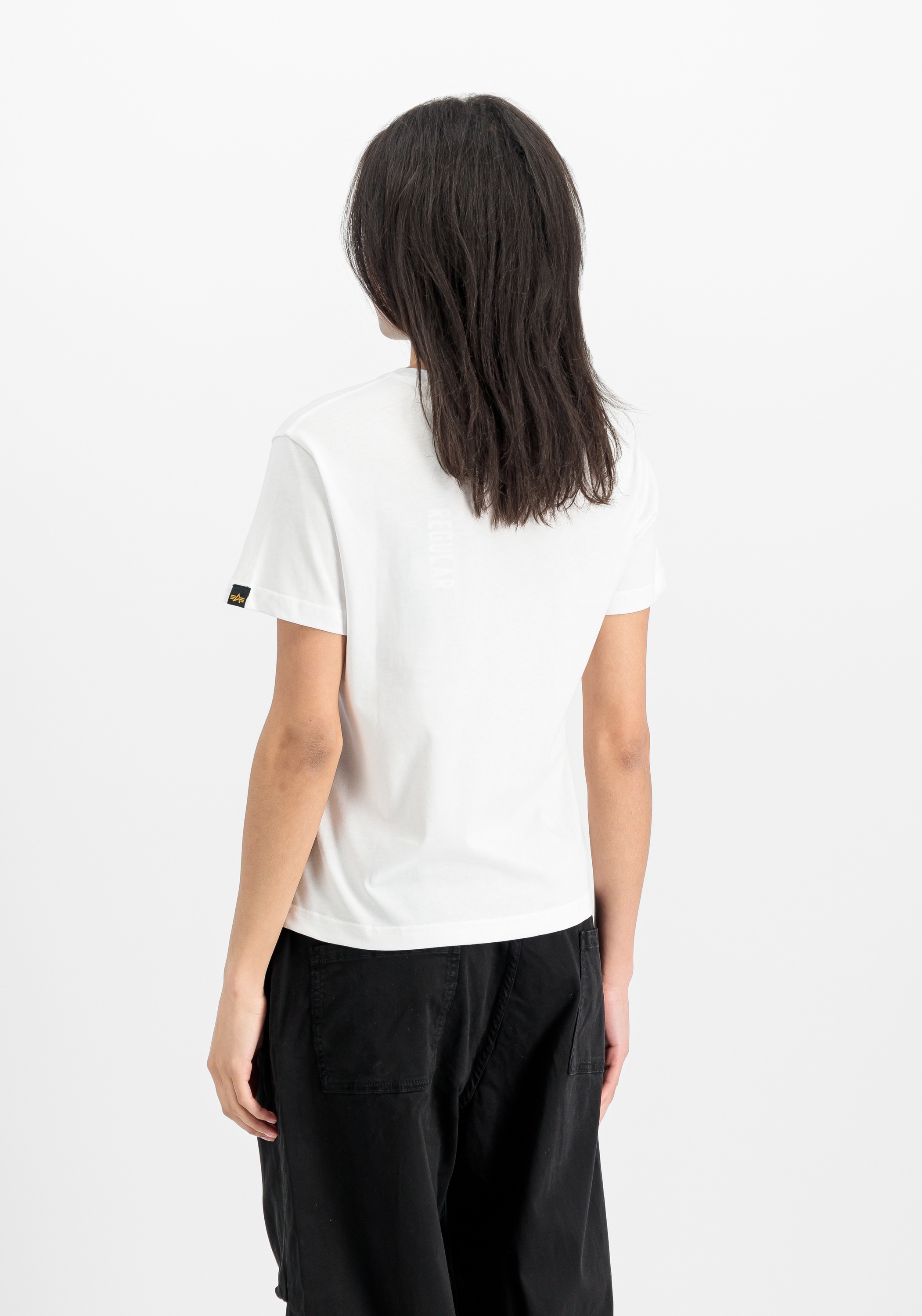 Alpha Industries T-Shirt "Basic T-Shirt BL Puff Print W" günstig online kaufen