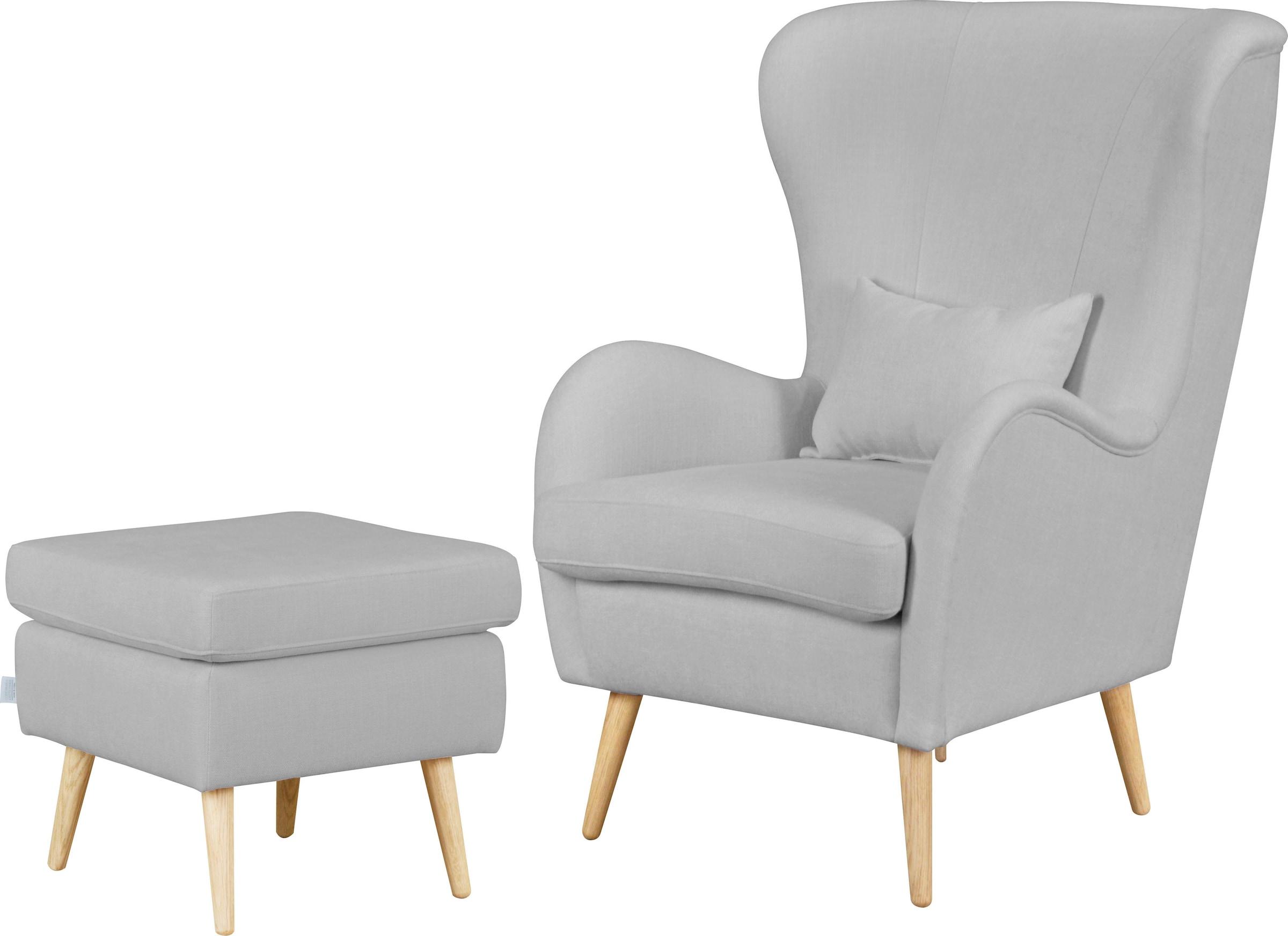Home affaire Sessel "Sallito, TV-Sessel, Ohrensessel mit" Hocker, in vielen günstig online kaufen