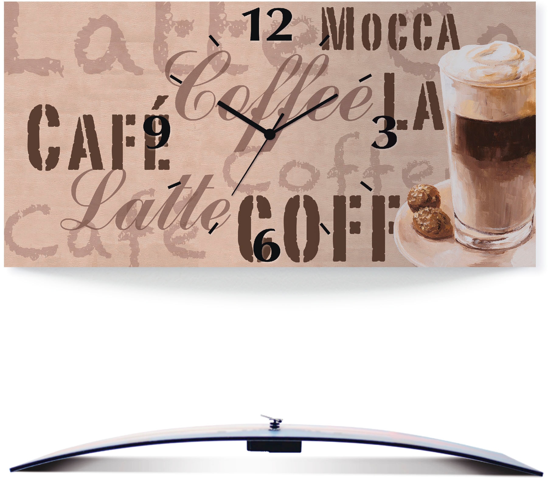 Artland Sieninis laikrodis »Kaffee - Latte Mac...
