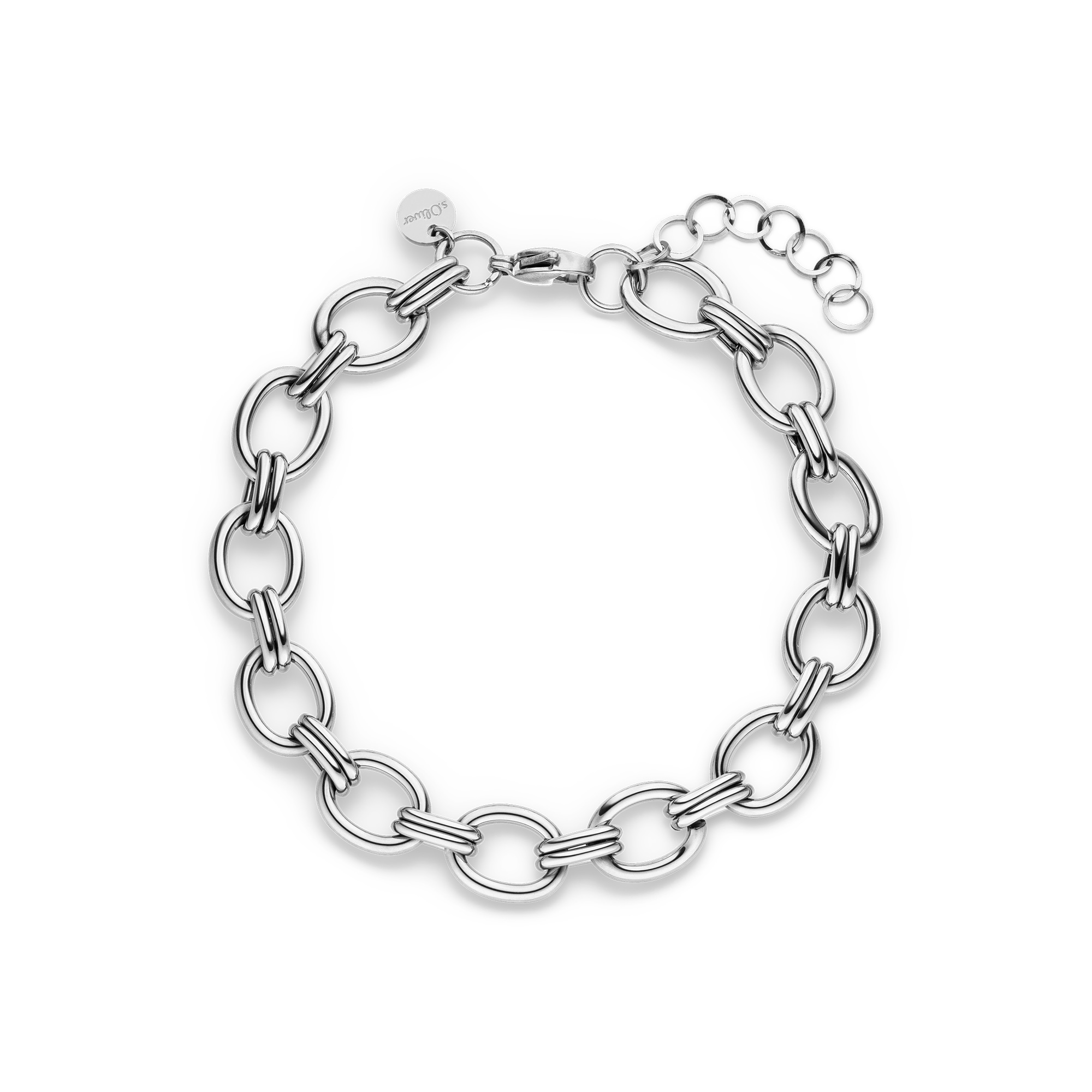 s.Oliver Armband »Schmuck Geschenk Edelstahl The Soft Link«