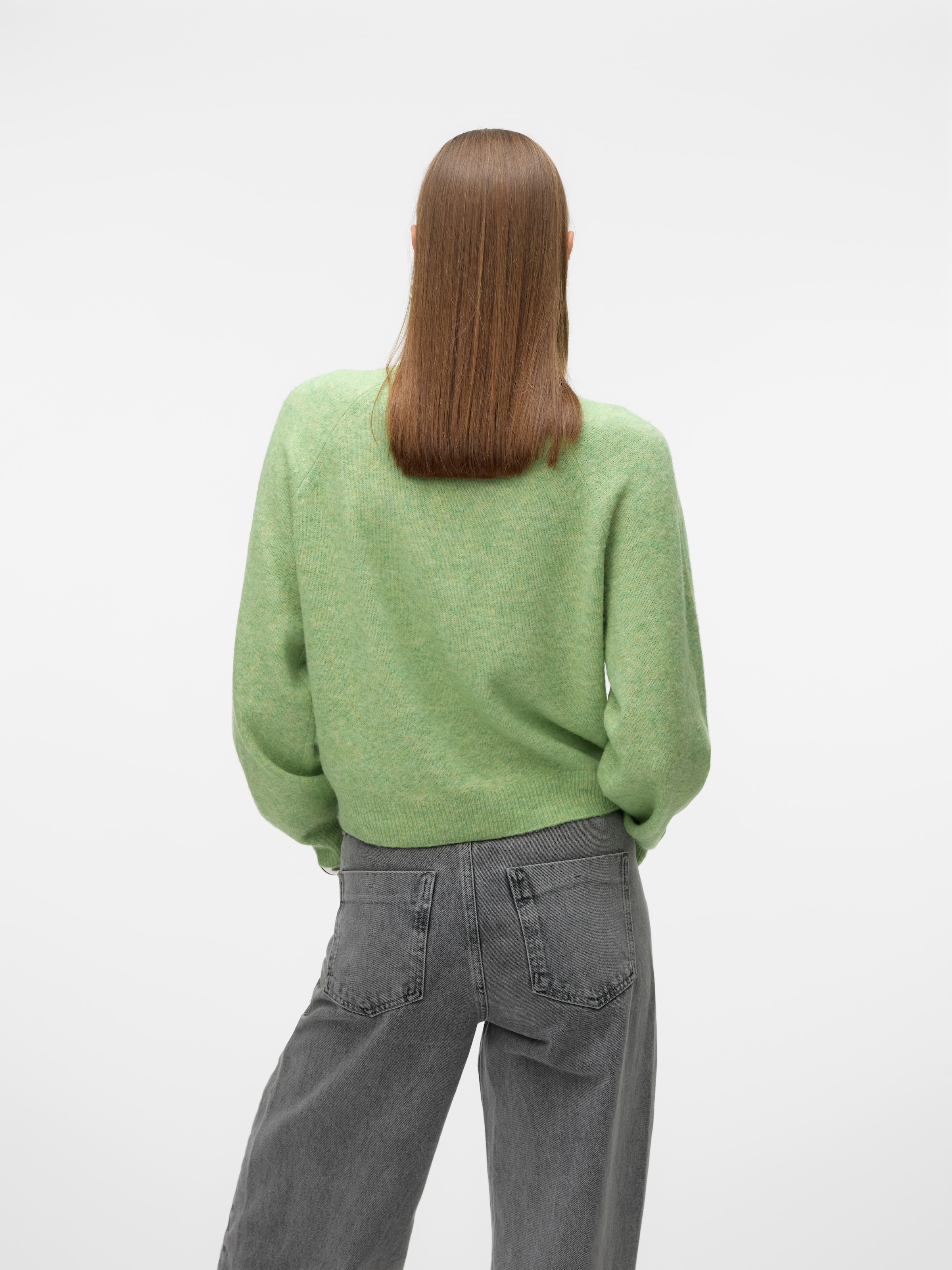 Thumbnail - Vero Moda Strickpullover "VMLEAF LS HIGH NECK PULLOVER ENT"