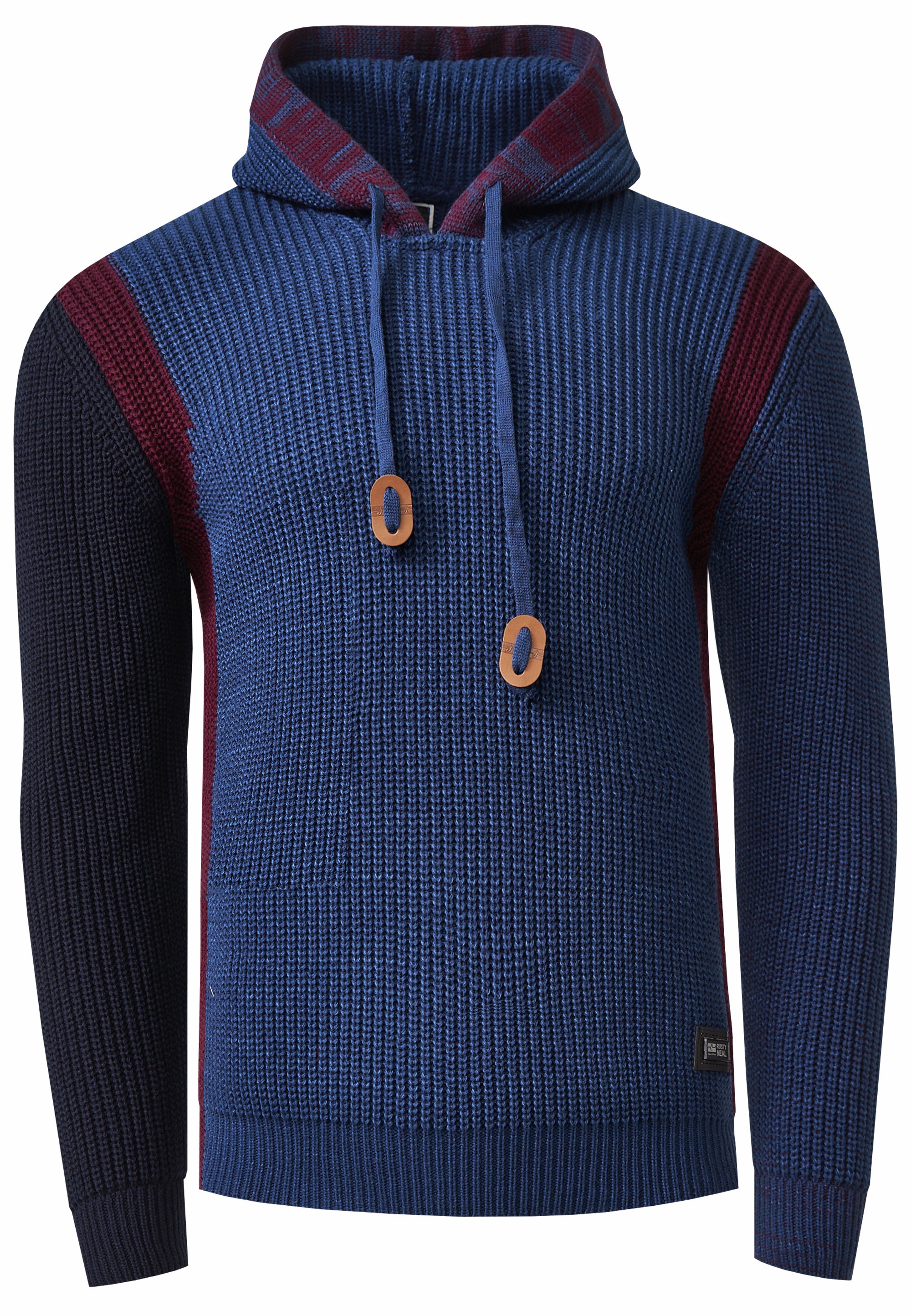 Rusty Neal Strickpullover, mit Kontrast-Details